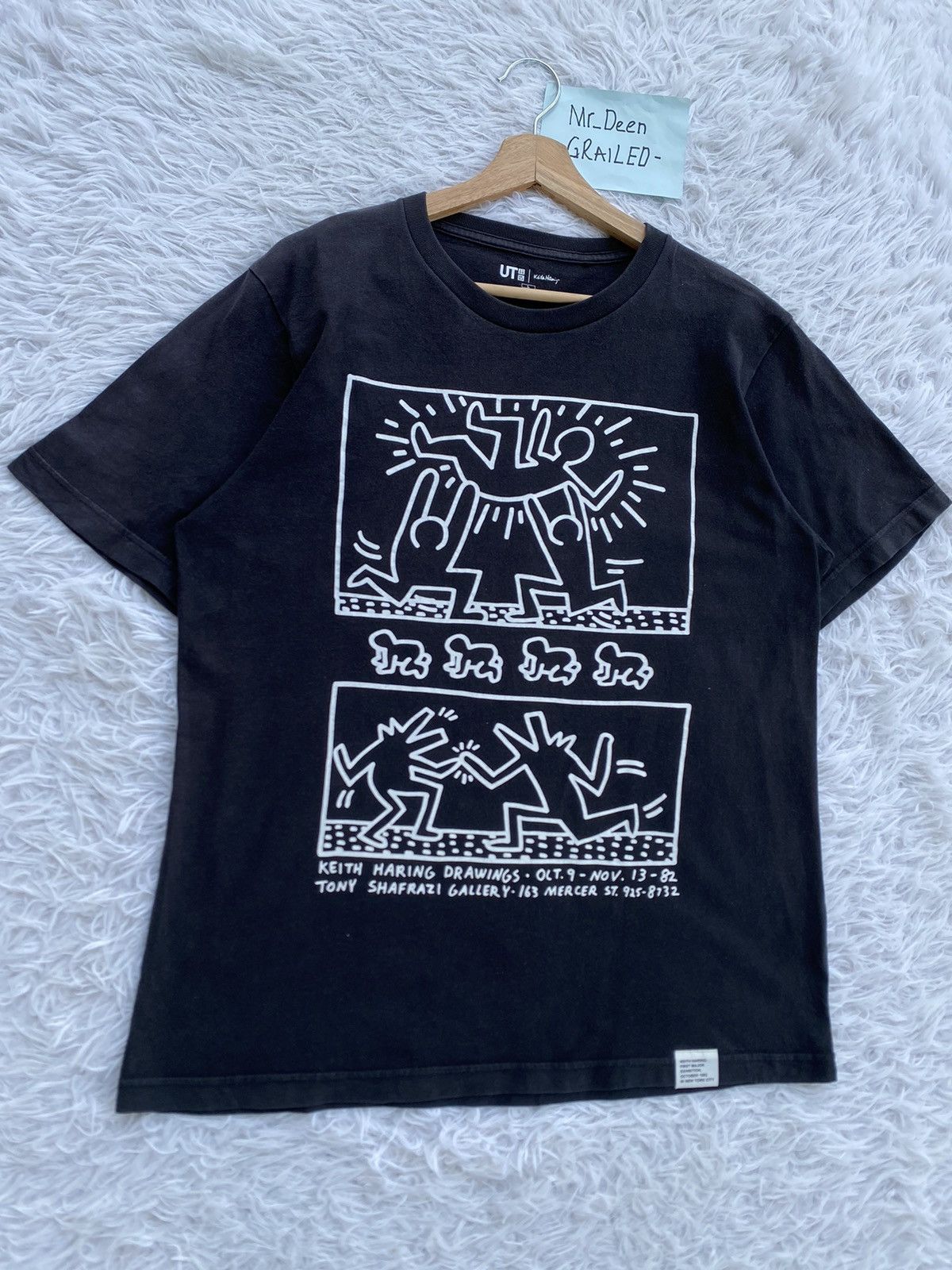 Keith Haring Rare Keith Haring x Uniqlo Tshirt Size US M / EU 48-50 / 2 - 2 Thumbnail