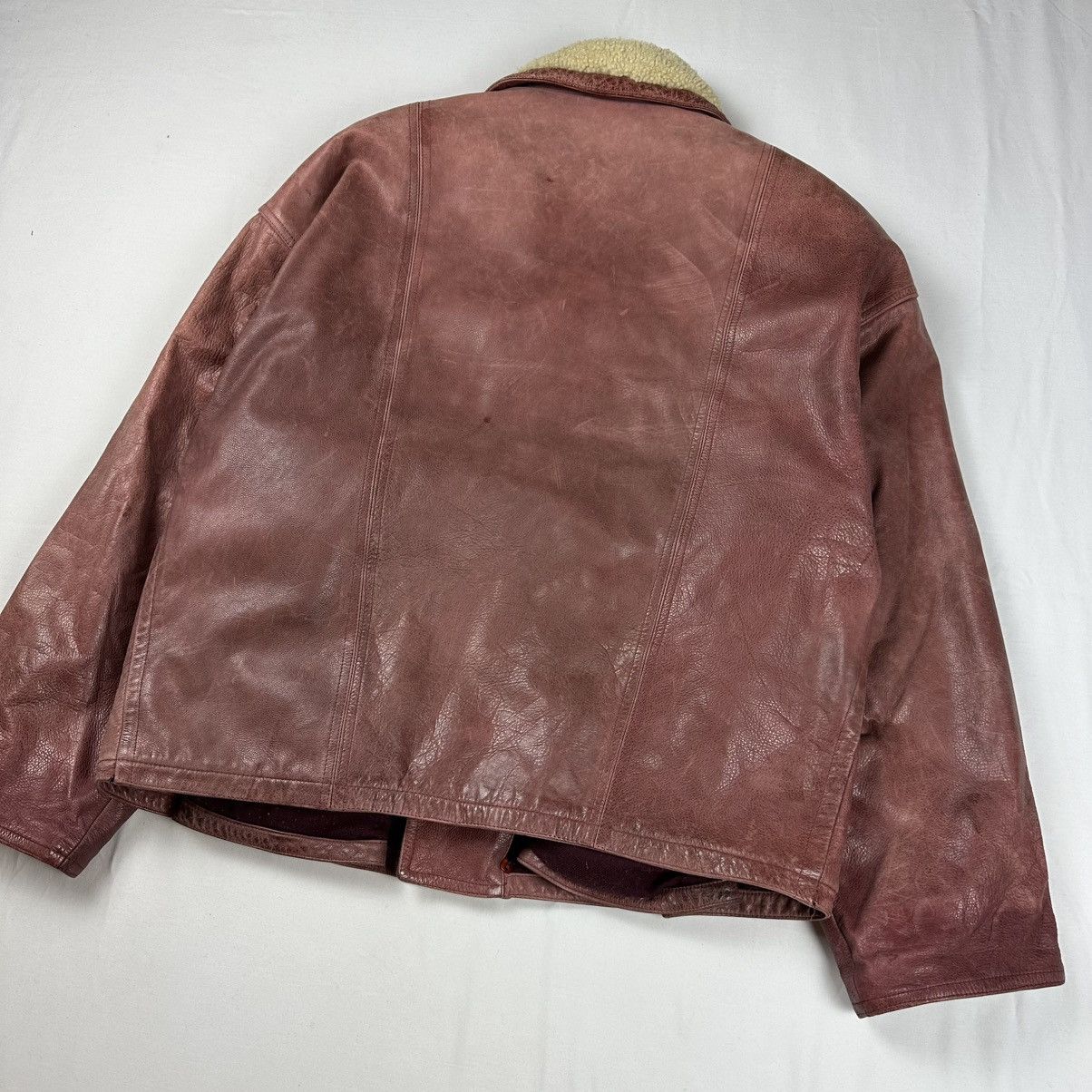 Marithe + Francois Girbaud Marithe + Francois Girbaud Leather Jacket Ruffo (1990s) Size US L / EU 52-54 / 3 - 12 Thumbnail