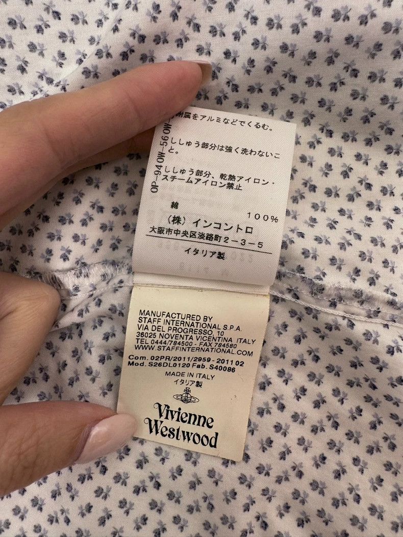 Vivienne Westwood Vivienne Westwood The deformed floral shirt Size M / US 6-8 / IT 42-44 - 9 Thumbnail