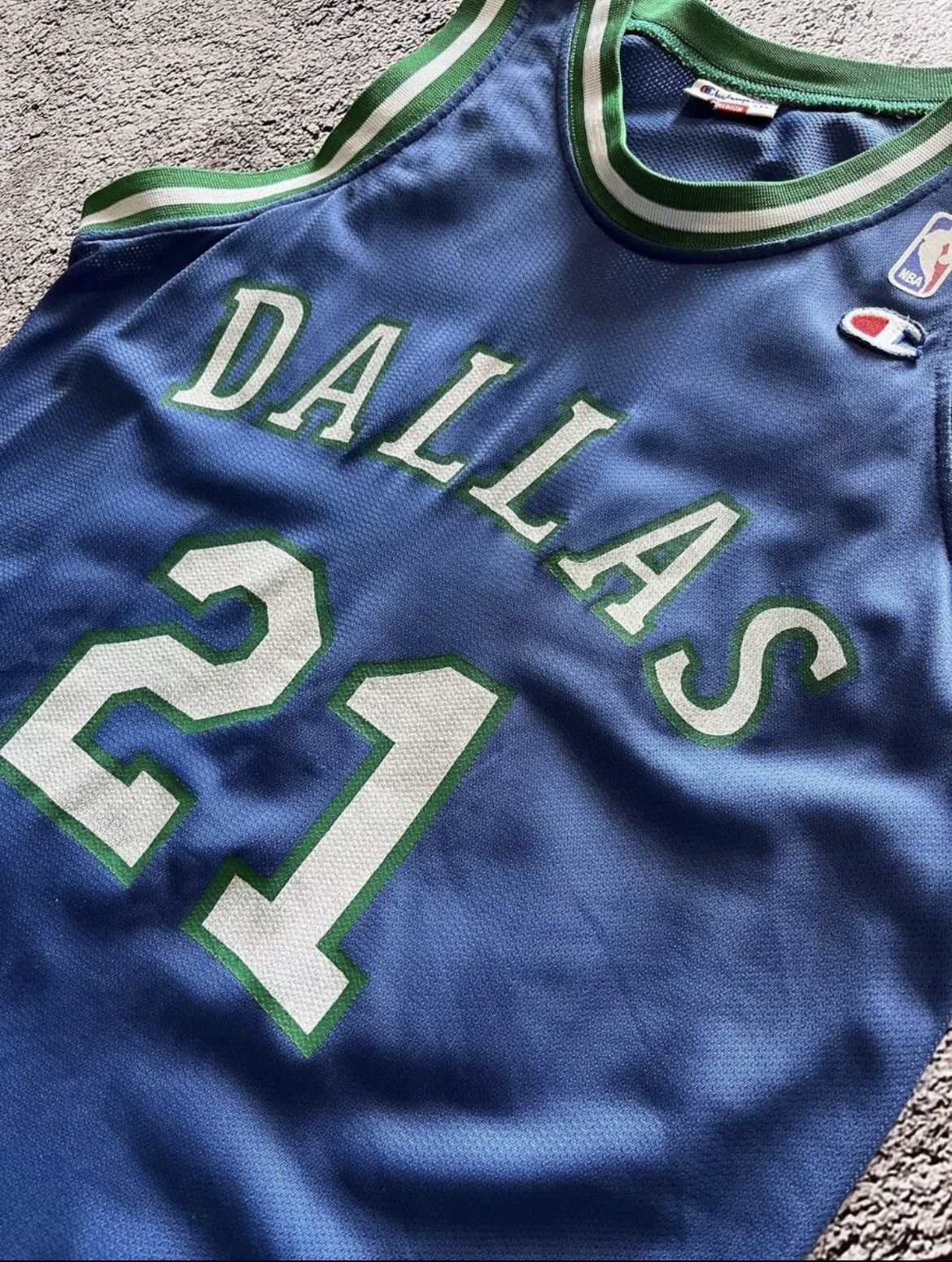 Champion × Vintage Vintage Dallas Mavericks Jason Kidd Authentic Champion Size US M / EU 48-50 / 2 - 5 Thumbnail