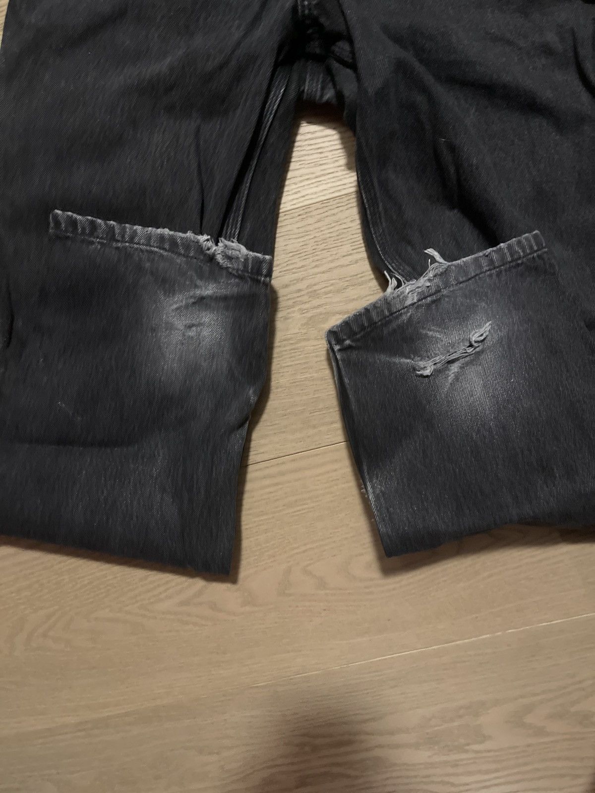 Carhartt × Carhartt Wip × Vintage Carhartt black single knee denim Size US 32 / EU 48 - 4 Thumbnail