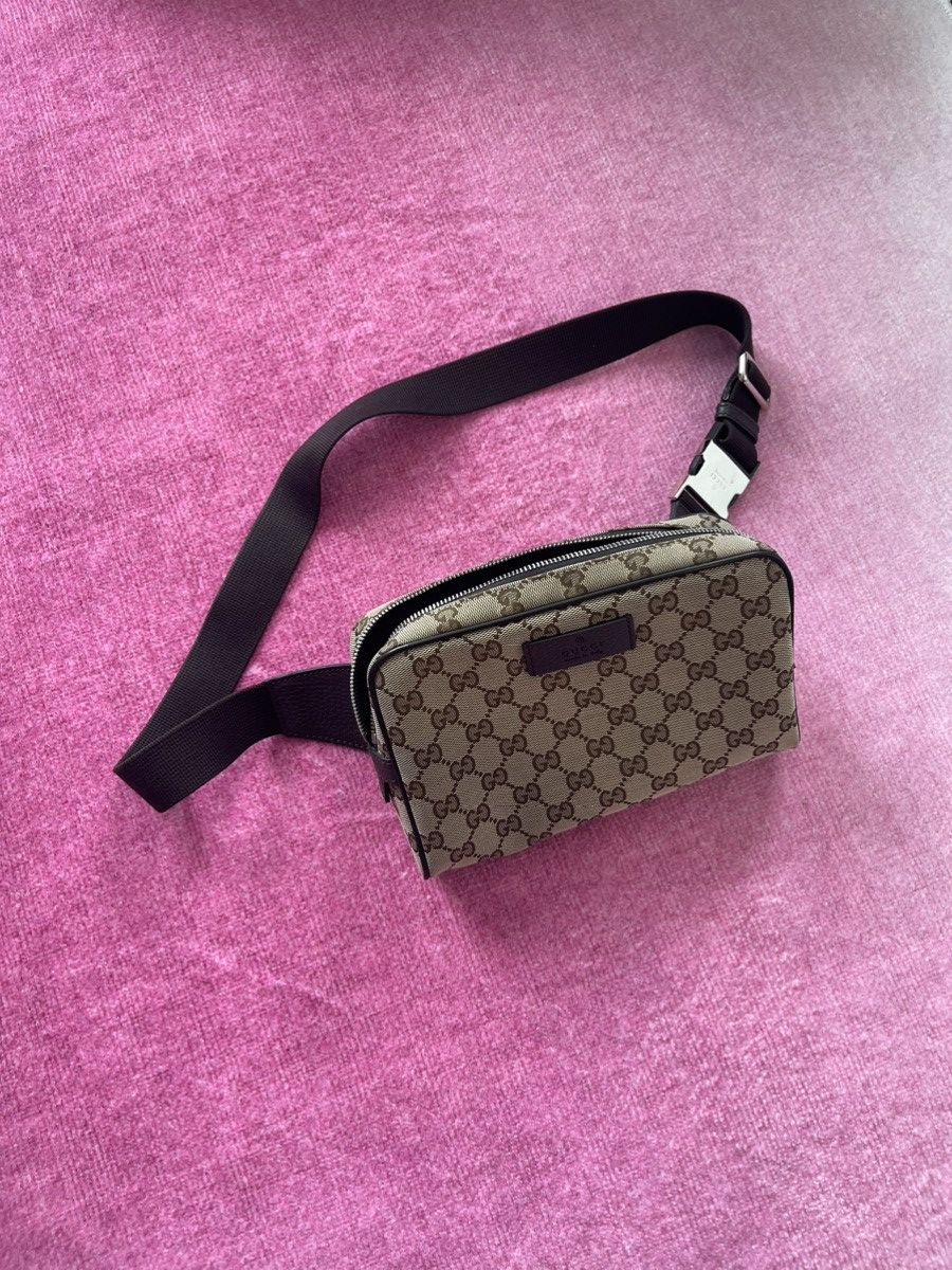 image of Gucci Sling Bag in Brown, Men's