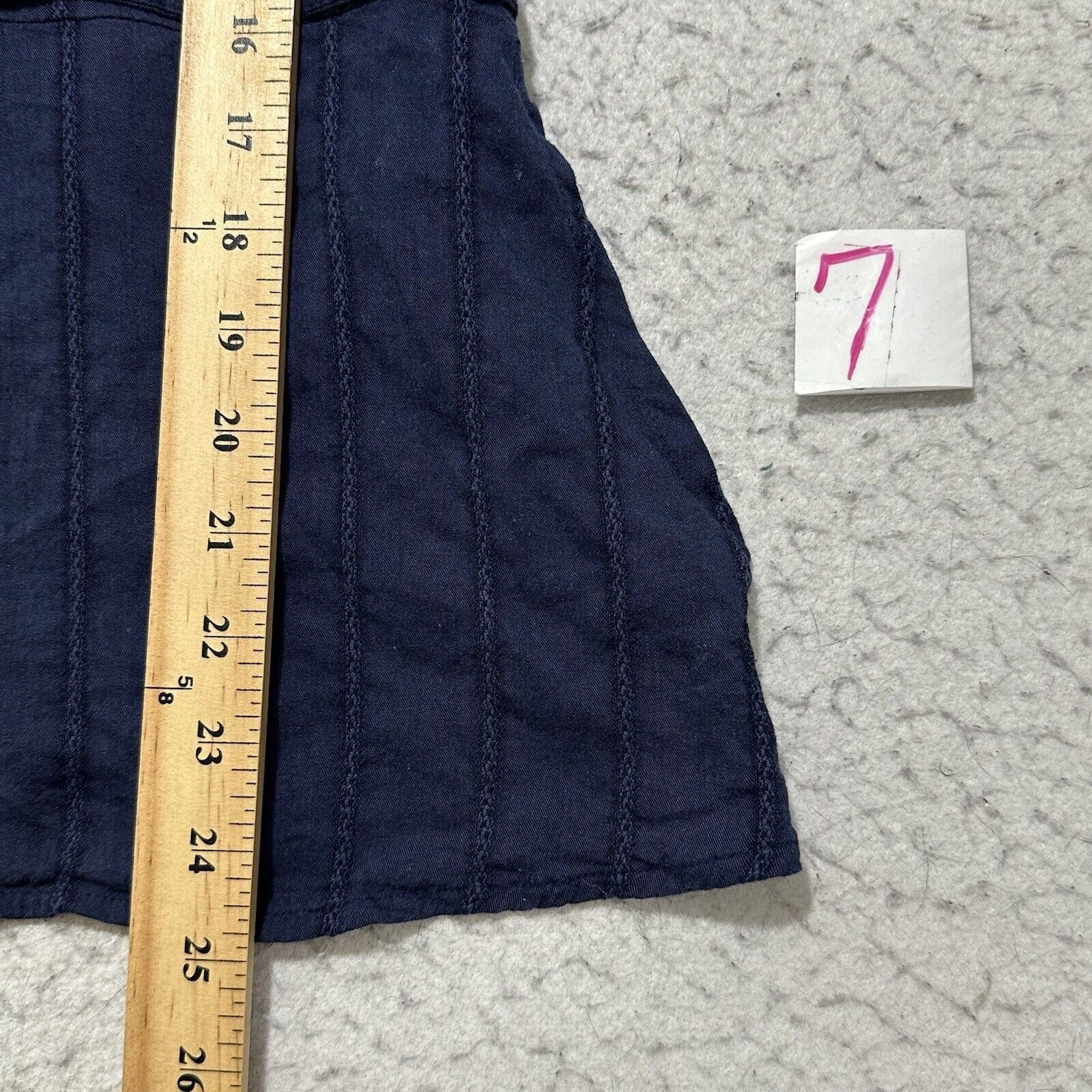 Old Navy Old Navy XS Tall XST Blue Wrap Top V-Neck Blouse Size XS / US 0-2 / IT 36-38 - 8 Thumbnail