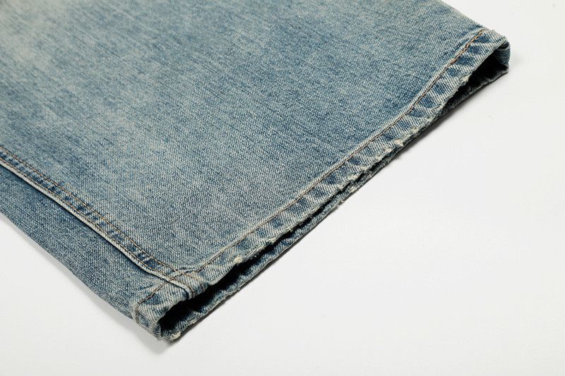Vintage Men's American Street Washed Distressed Curved Jeans Size US 32 / EU 48 - 6 Thumbnail