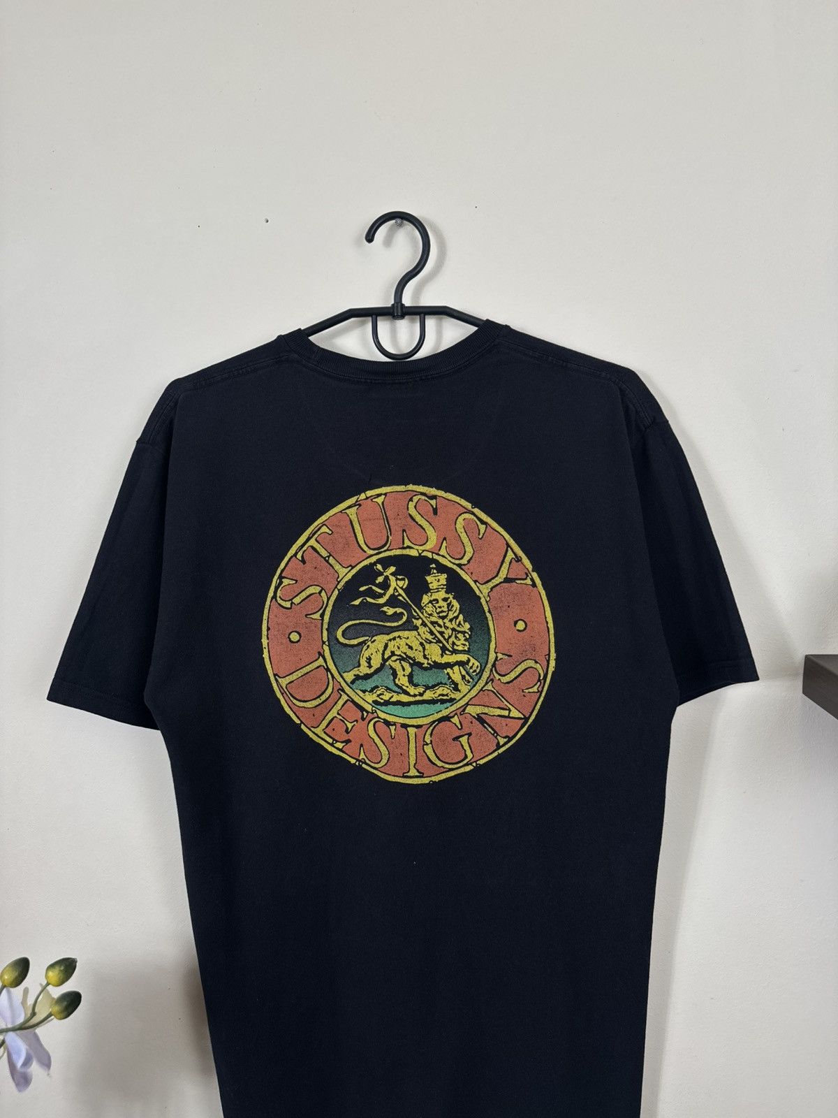 Stussy Stussy T shirt Designs Lion Black Streetwear Skate Surf M Size US M / EU 48-50 / 2 - 6 Thumbnail
