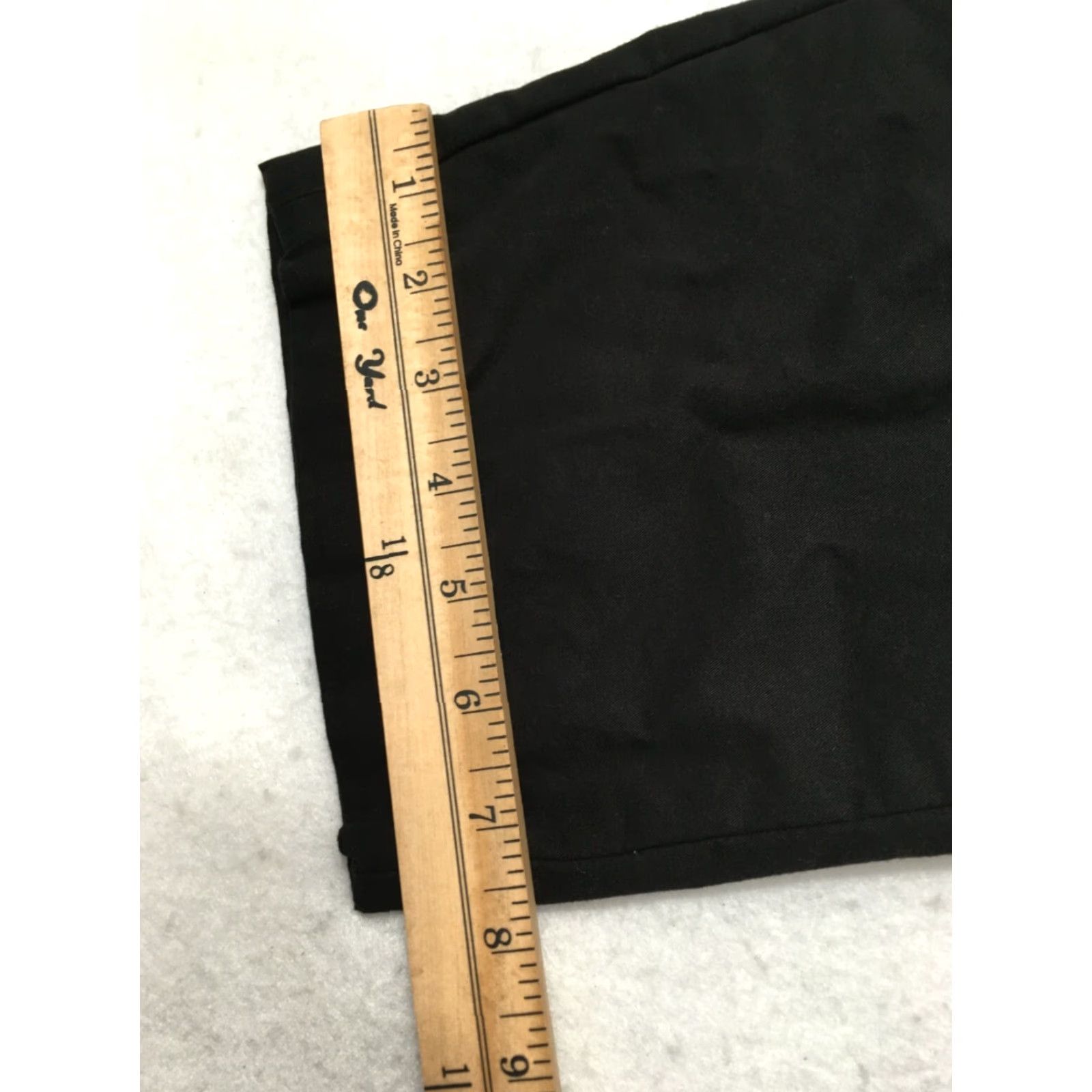 Vintage khaki bros Classic Fit Black Chinos Pants 34 Adult Men Khakis Slacks Pockets 34 in Seam Straight Adjustable? Size US 34 / EU 50 - 2 Thumbnail