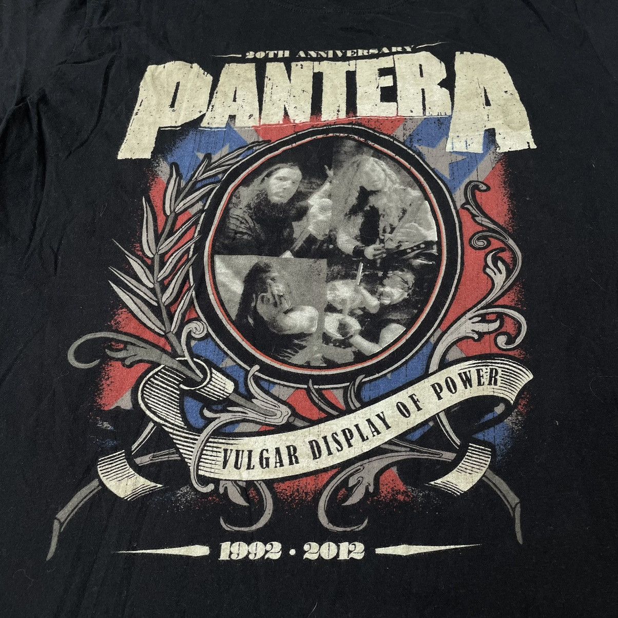 Vintage Vintage 00s Pantera Band Tee Graphic Thrashed Grunge Baggy M Size US M / EU 48-50 / 2 - 5 Thumbnail