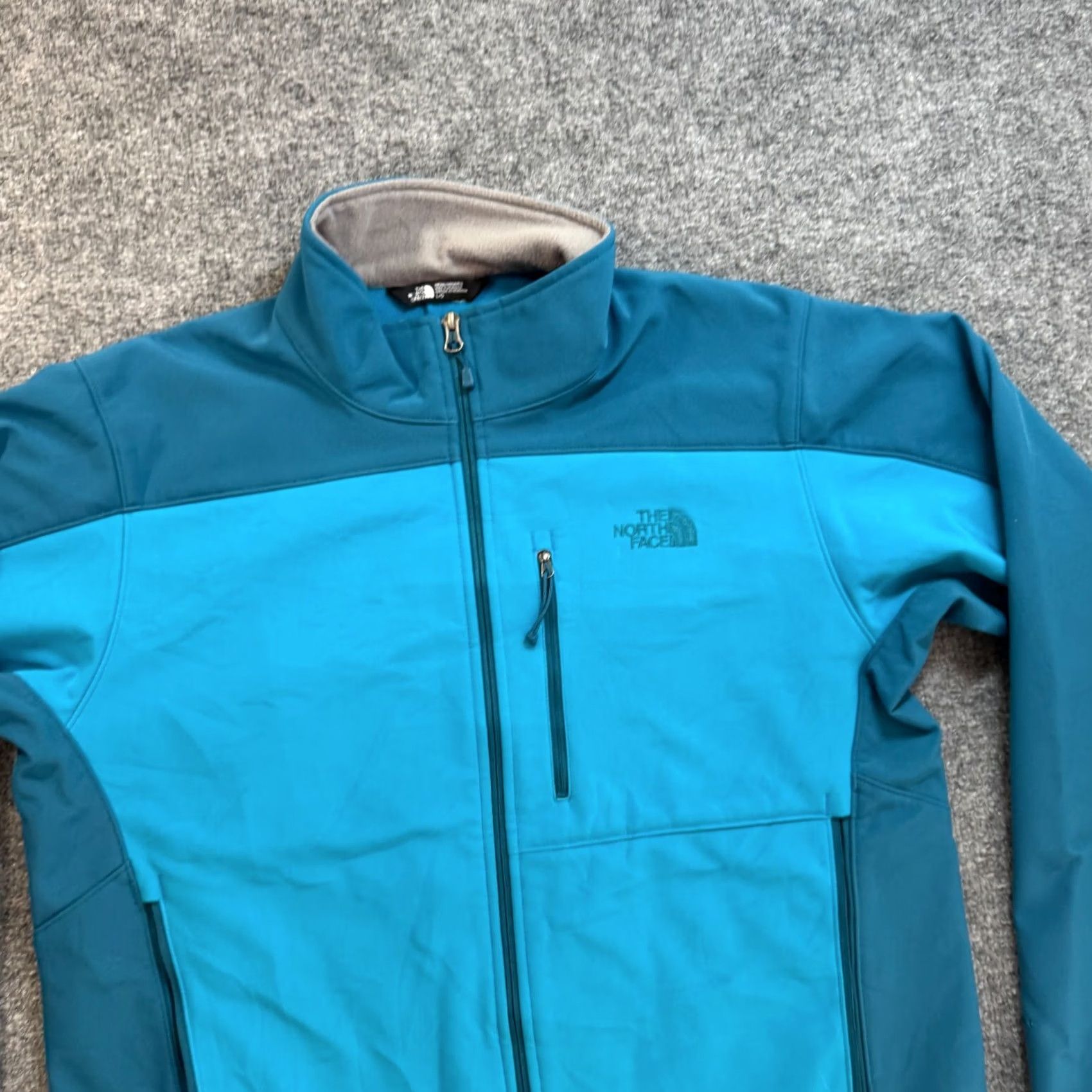 The North Face The North Face Men's Large Blue Apex Windwall Soft Shell Jacket Zip Size US L / EU 52-54 / 3 - 4 Thumbnail