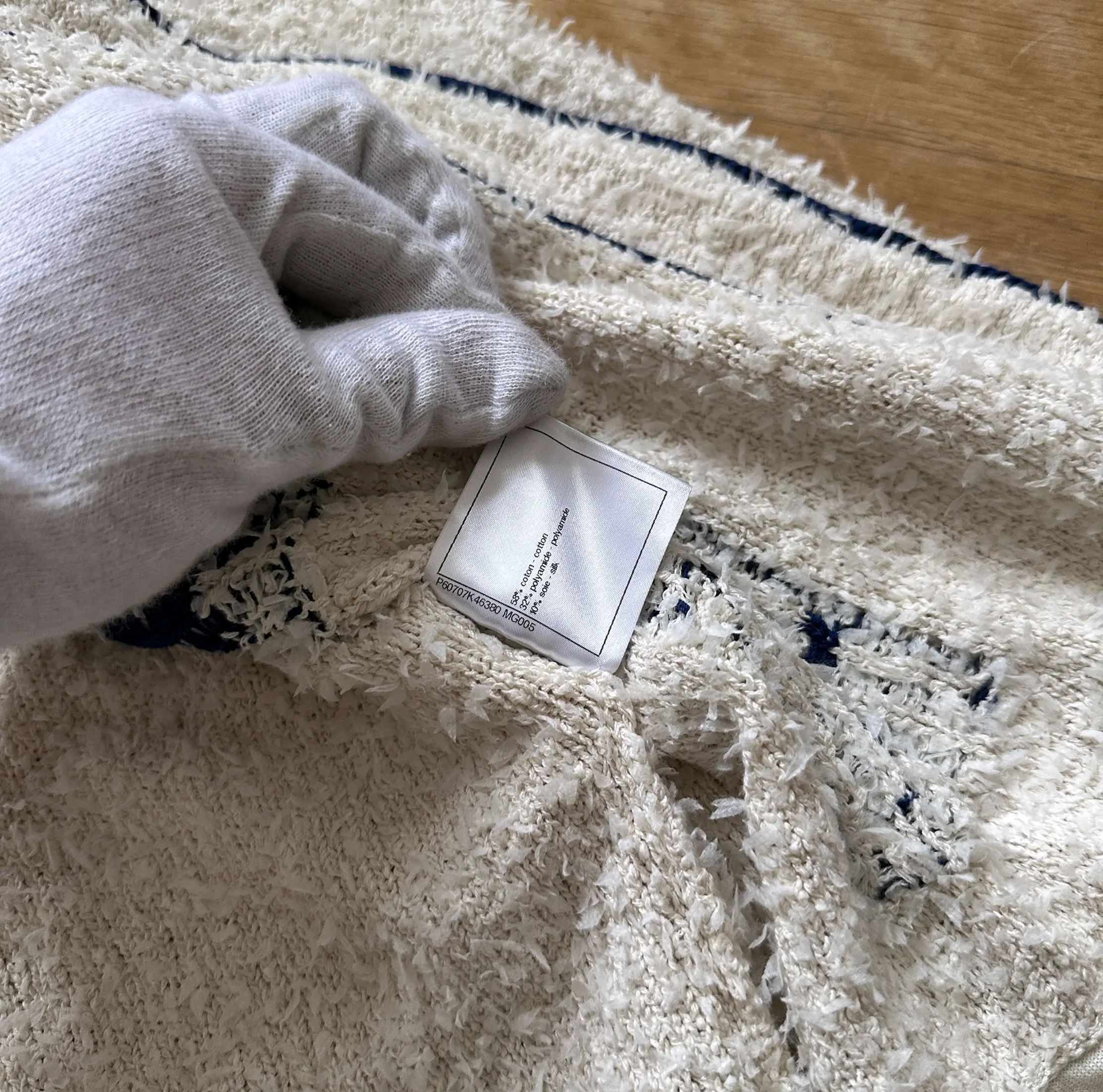 Chanel SS19 Boucle Varsity Oversized Cardigan Size XS / US 0-2 / IT 36-38 - 12 Thumbnail