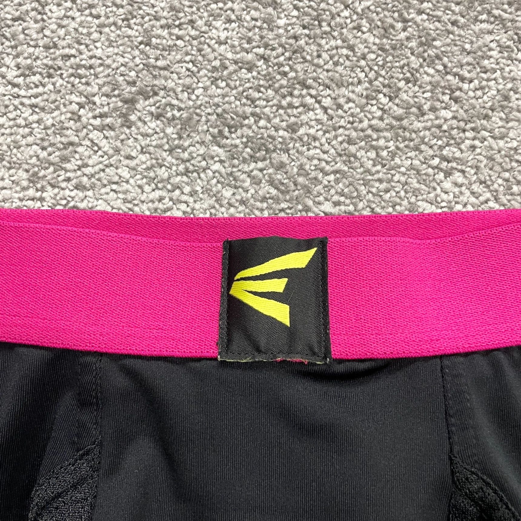 Pinko VINTAGE Easton Compression Biker Shorts Womens Small Black Pink Active Running Yoga 24x7 Size 28" / US 6 / IT 42 - 3 Thumbnail