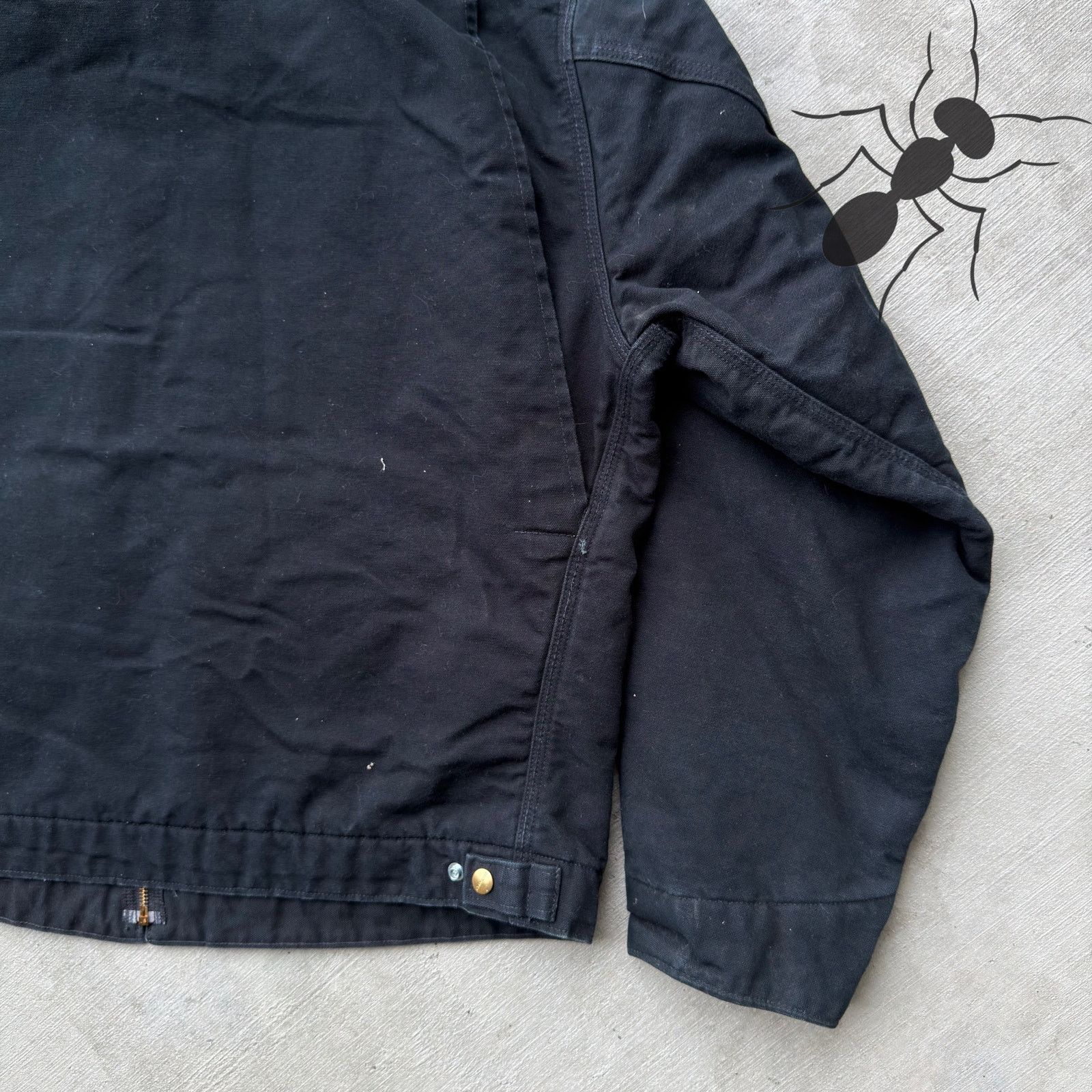 Carhartt × Vintage Carhartt J01 black Detroit work wear jacket Size US XL / EU 56 / 4 - 8 Thumbnail