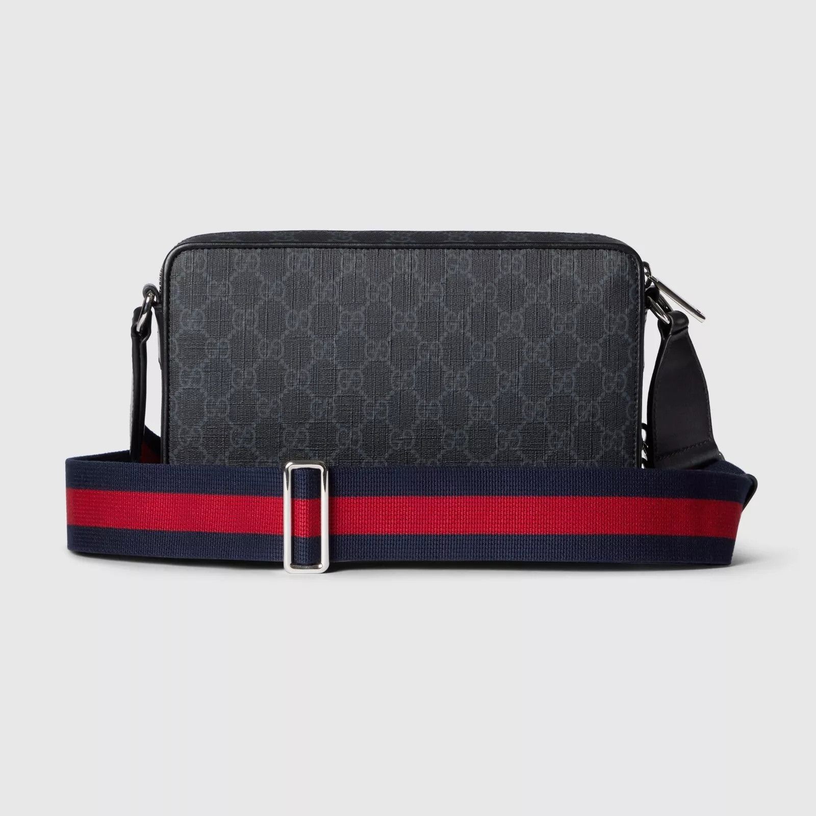 Gucci GUCCI Medium GG Black Canvas Crossbody New Authentic Size ONE SIZE - 3 Thumbnail