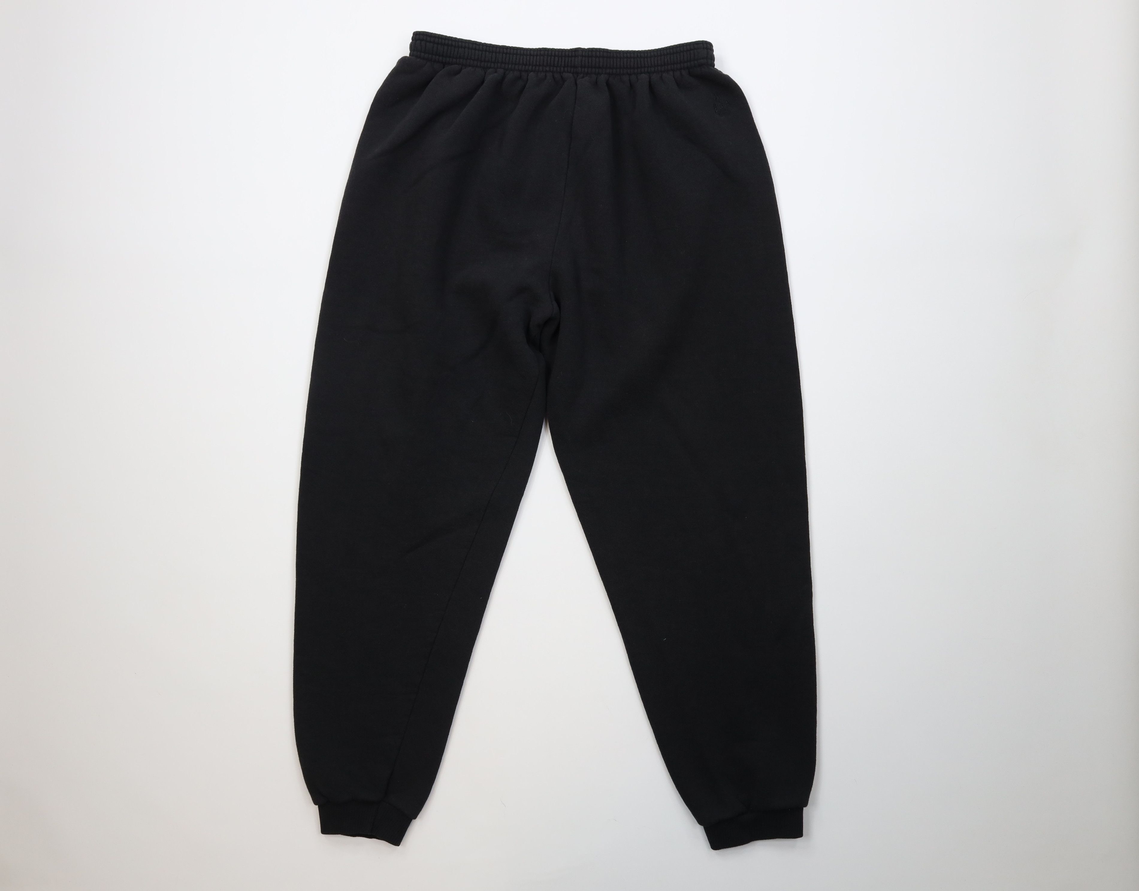 Vintage Vintage 90s USA Olympics Blank Sweatpants Joggers Black USA Size 28" / US 6 / IT 42 - 1 Thumbnail