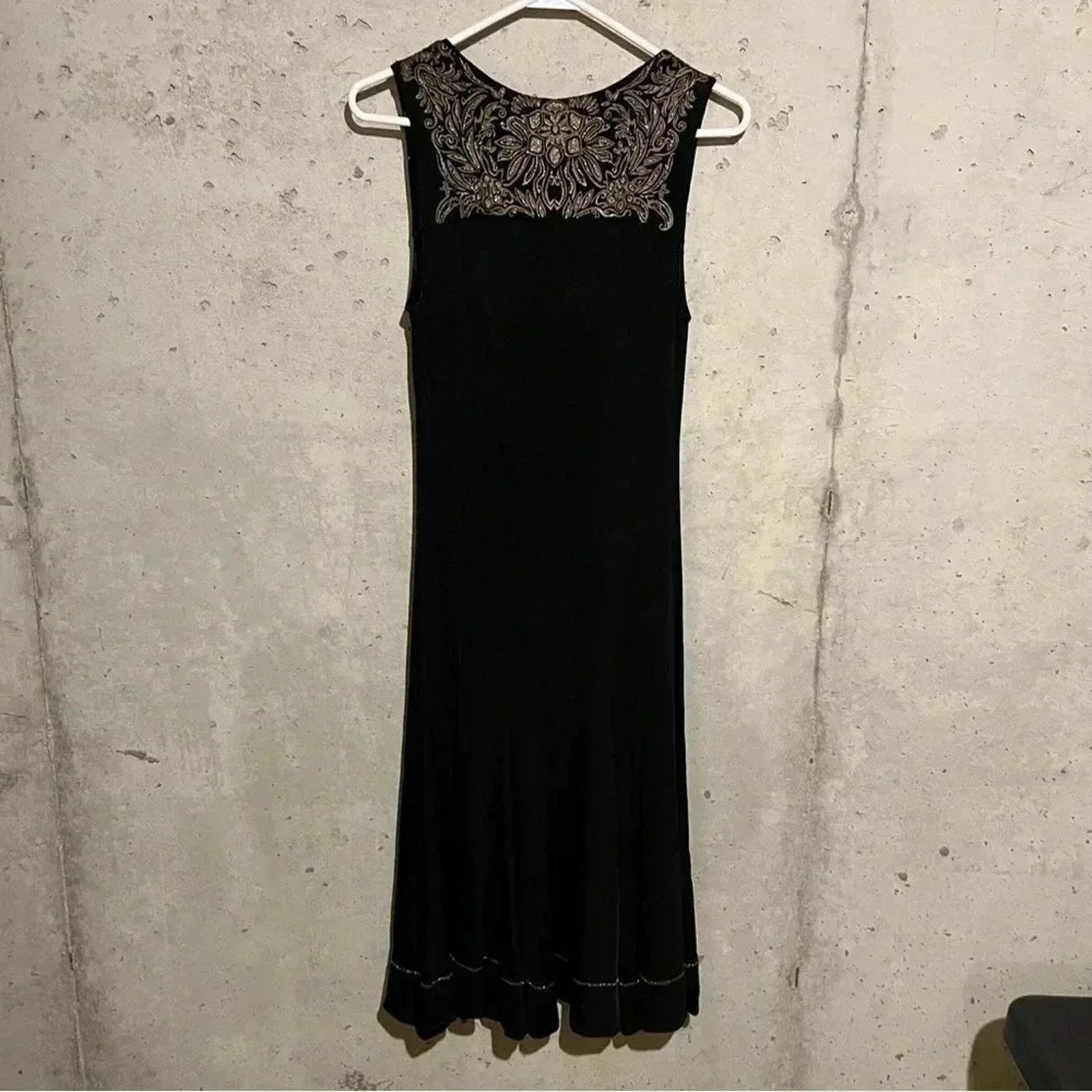 Just Cavalli Just Cavalli Midi Dress Sz 42 Black Y2K Sleeveless Size M / US 6-8 / IT 42-44 - 9 Thumbnail
