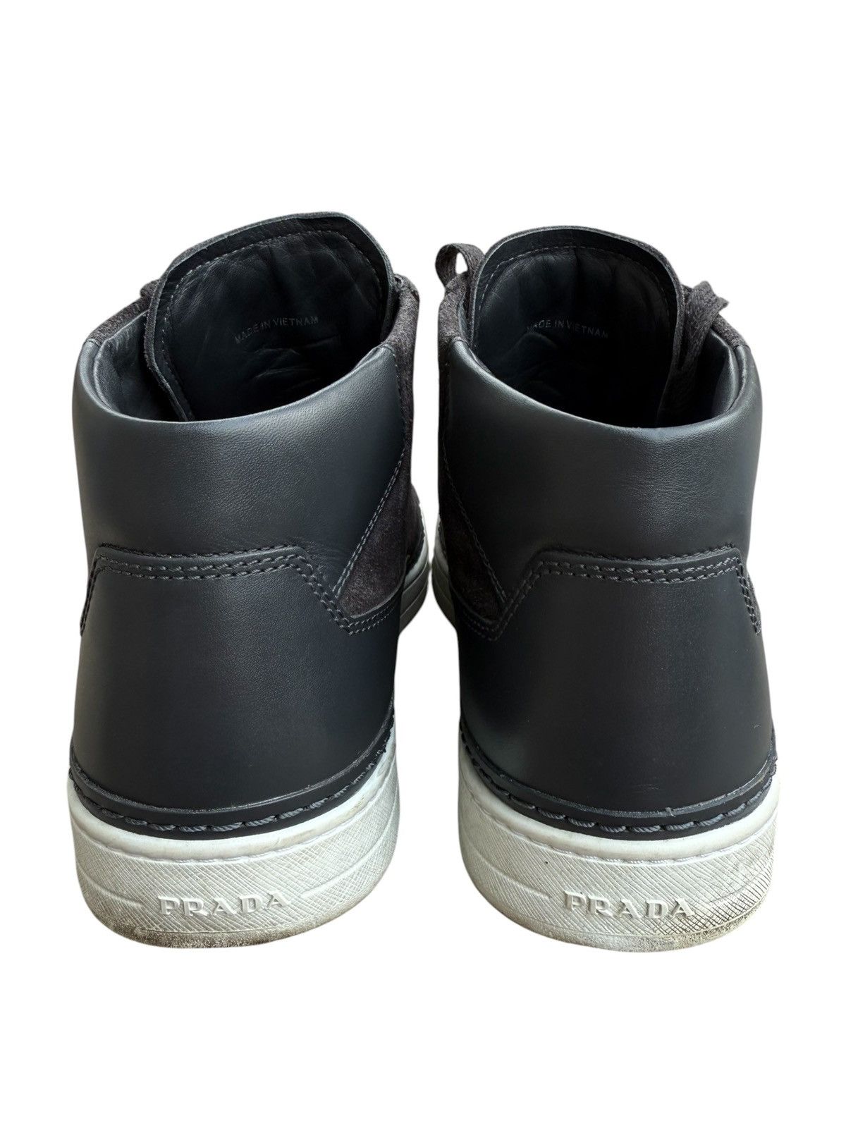 Prada Prada suede hightop sneakers Size US 9 / EU 42 - 5 Thumbnail