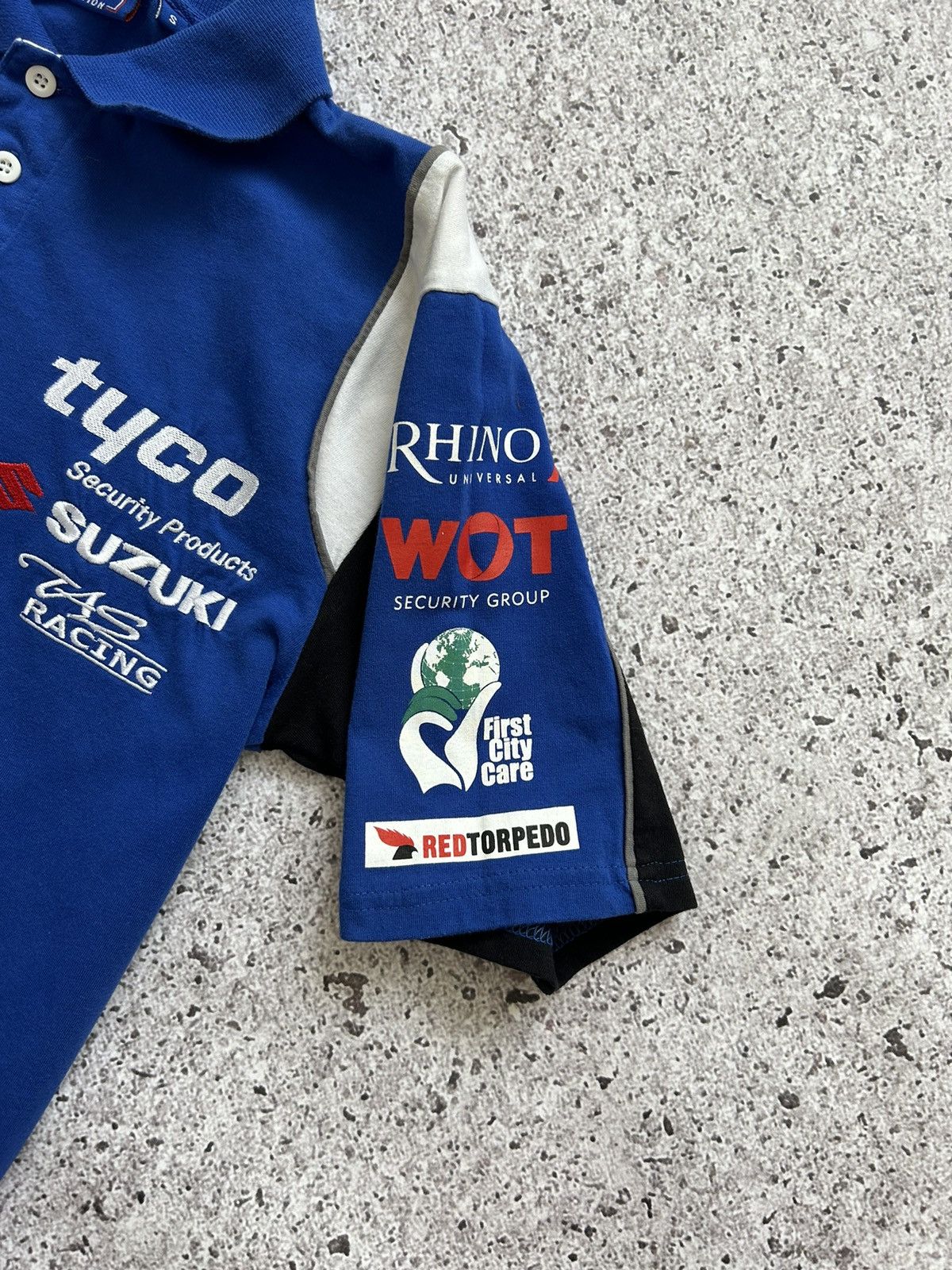 Vintage Suzuki Tyco Gas Racing Streetwear Polo T-Shirt Size US S / EU 44-46 / 1 - 11 Thumbnail