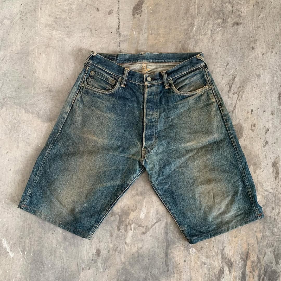 Evisu Evisu Selvedge Denim Shorts Size US 32 / EU 48 - 3 Thumbnail