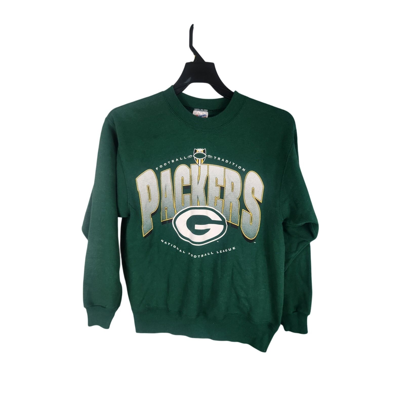Hanes Vintage Green Bay Packers crewneck women's medium Size M / US 6-8 / IT 42-44 - 1 Thumbnail