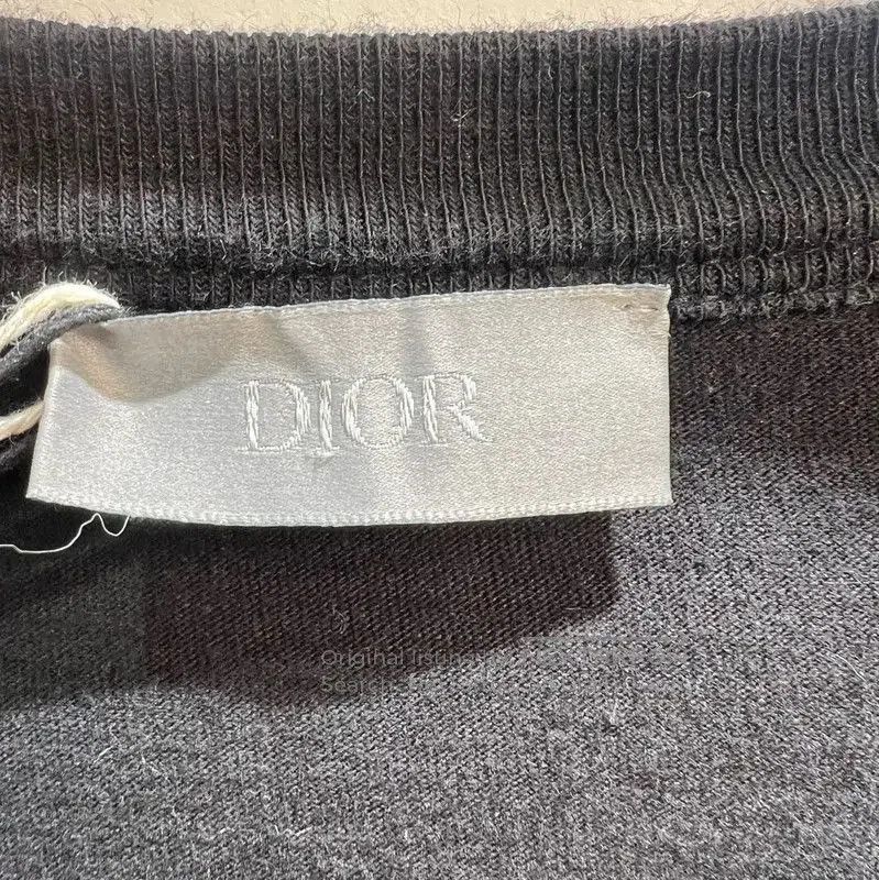 Dior Dior Black Cotton Men's T-Shirt . Size US L / EU 52-54 / 3 - 2 Thumbnail