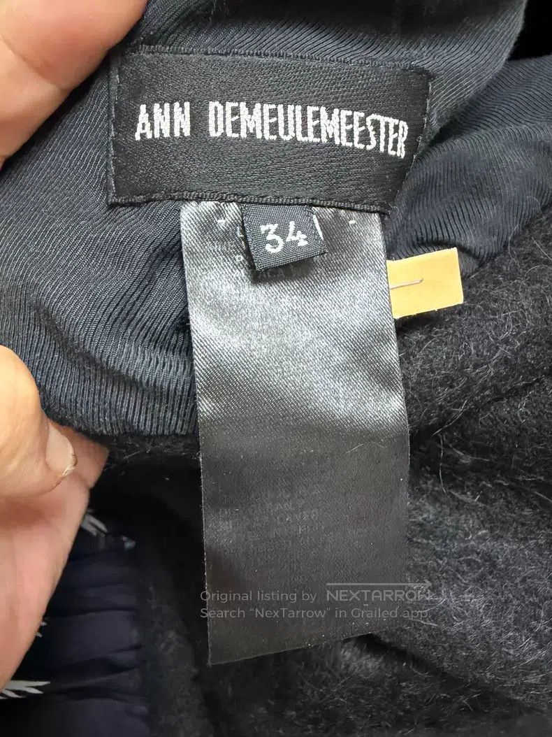 Ann Demeulemeester Ann Demeulemeester Women's Coat, Jacket, Trench Coat Size XXS / US 00 / IT 34 - 6 Thumbnail