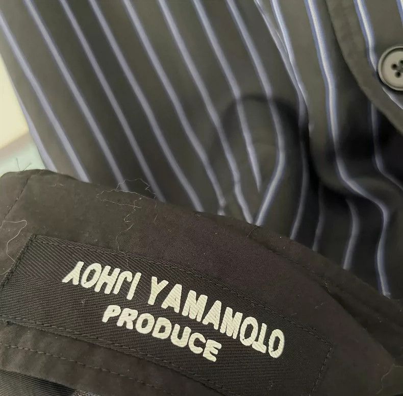 Yohji Yamamoto Yohji Yamamoto 19 SS striped shirt 2505-Nextarrow Size US S / EU 44-46 / 1 - 3 Thumbnail