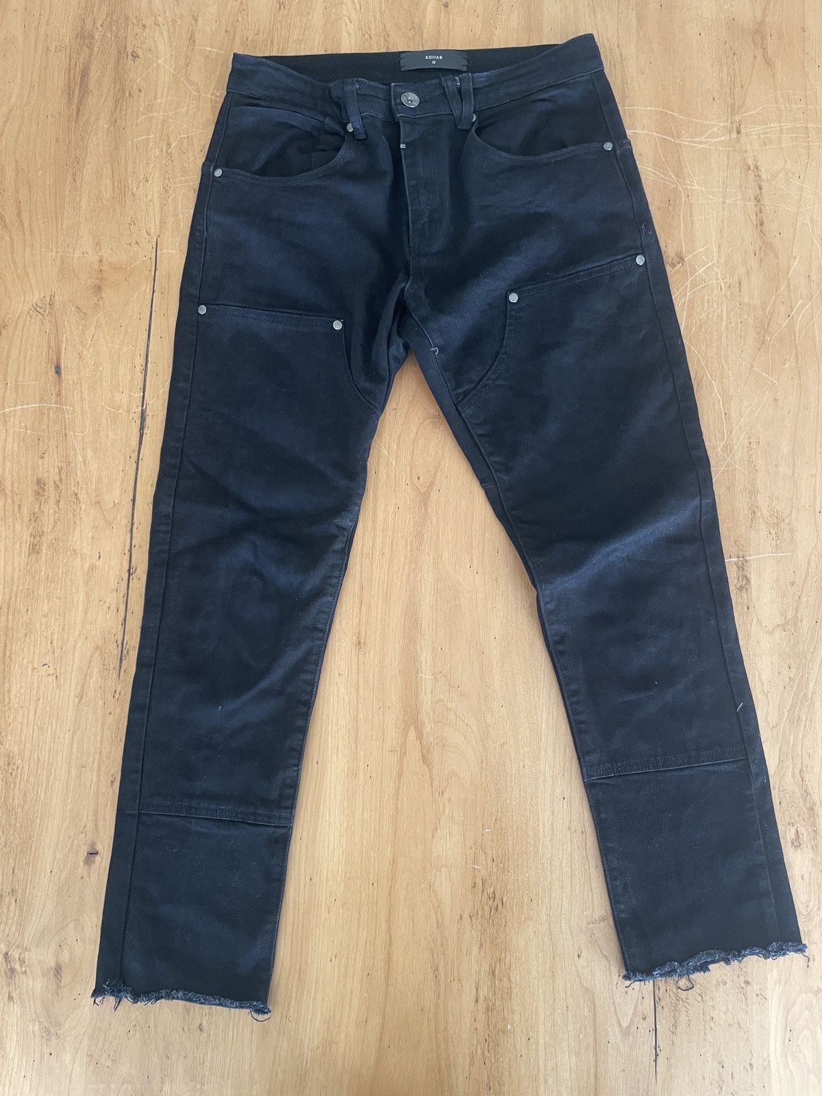 Kollar Clothing Slim cropped workwear style denim Size US 32 / EU 48 - 1 Thumbnail