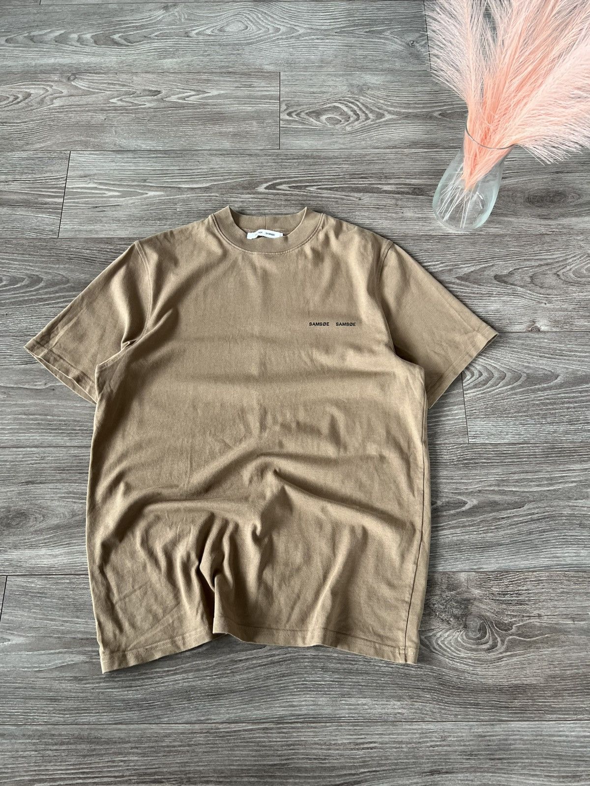 Japanese Brand × Samsoe Samsoe ‼️Samsoe Samsoe Crew Neck Classic Old Money Tee‼️ Size US L / EU 52-54 / 3 - 6 Thumbnail