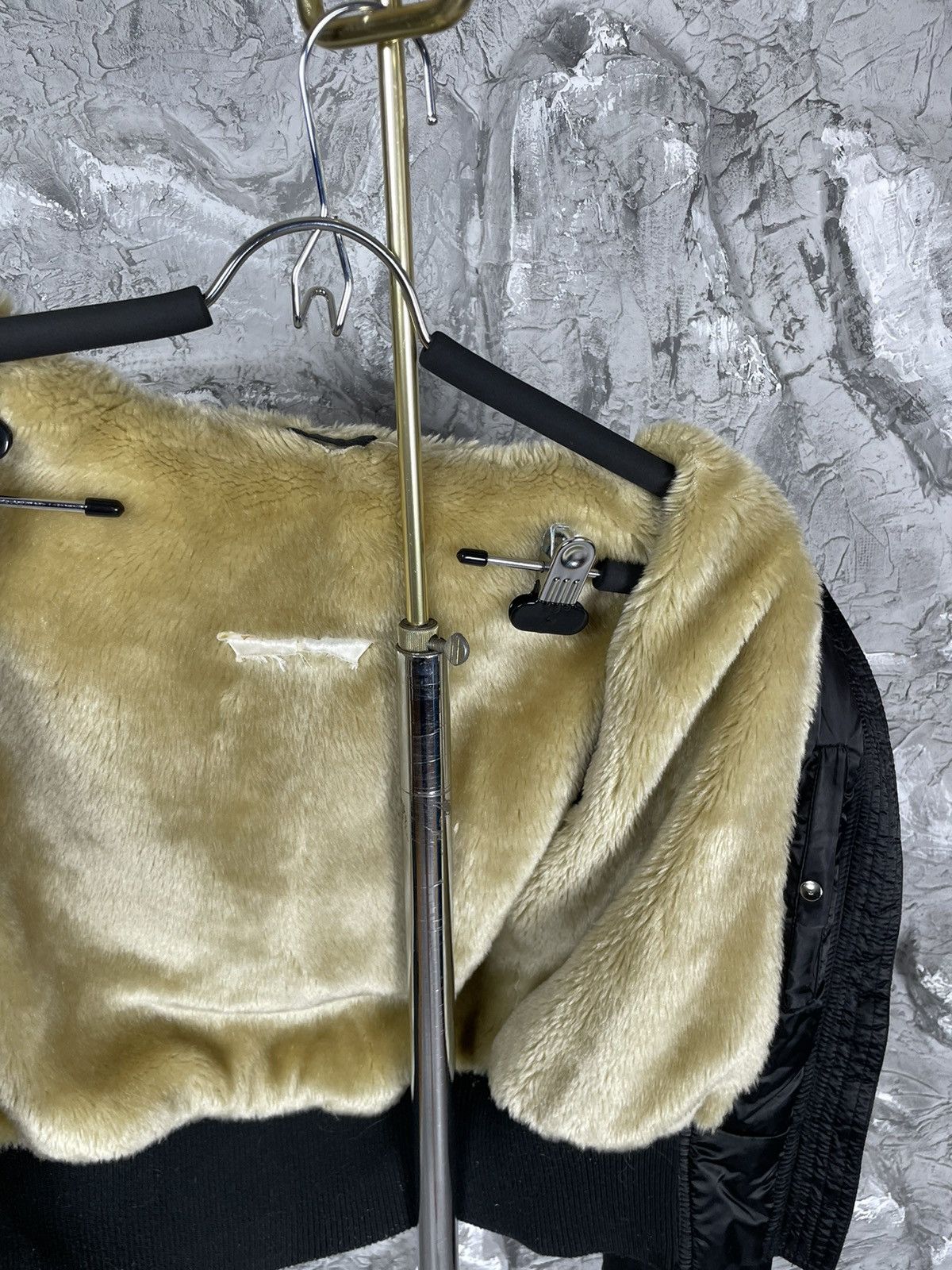 If Six Was Nine × Japanese Brand 2000s Fur Japanese Cropped Bomber Y2K Hysteric Glamour Style Size US S / EU 44-46 / 1 - 16 Thumbnail