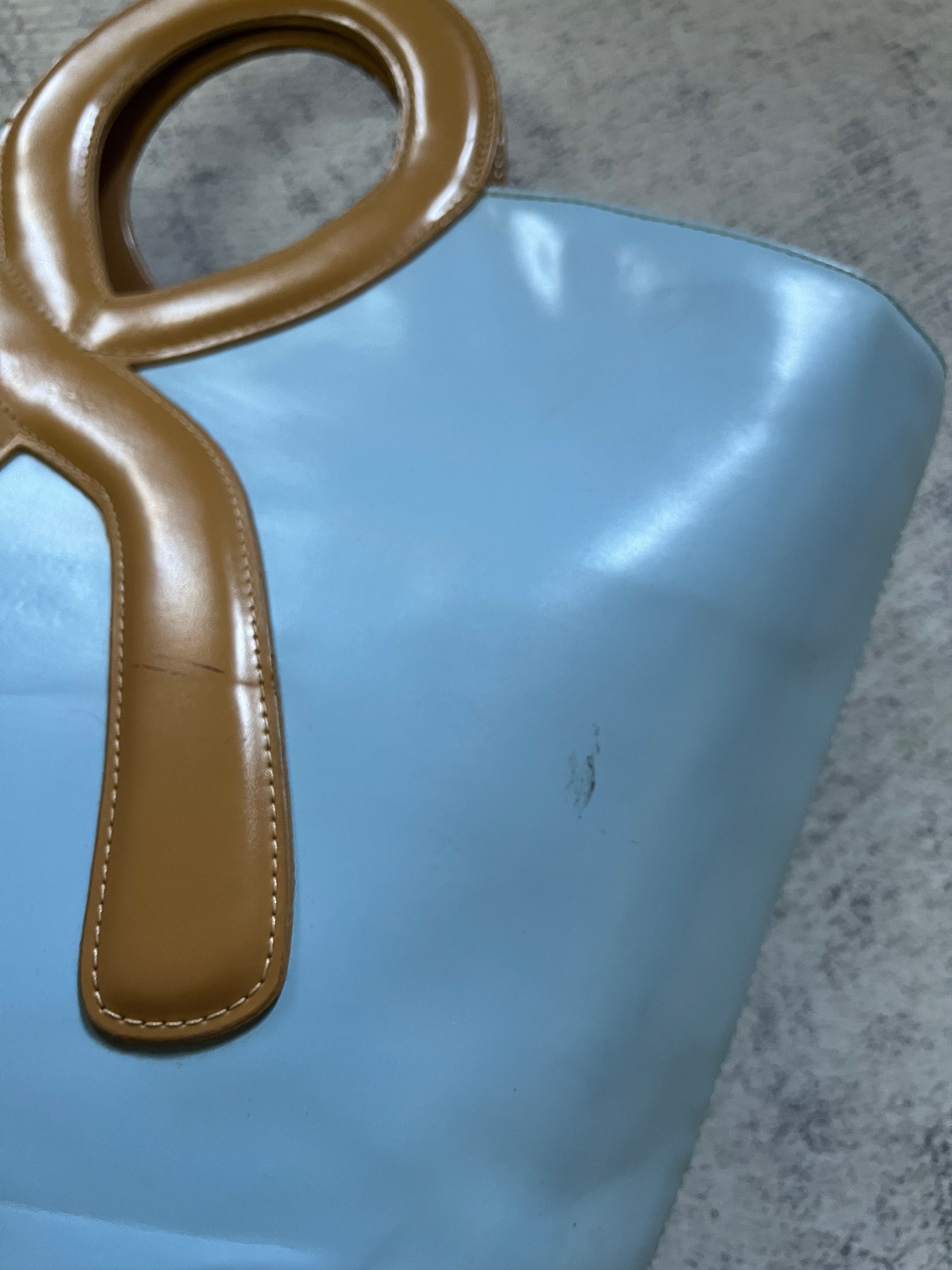 Roberta di Camerino Top Handle Leather Bag with R Brand’s Signature Size ONE SIZE - 4 Thumbnail