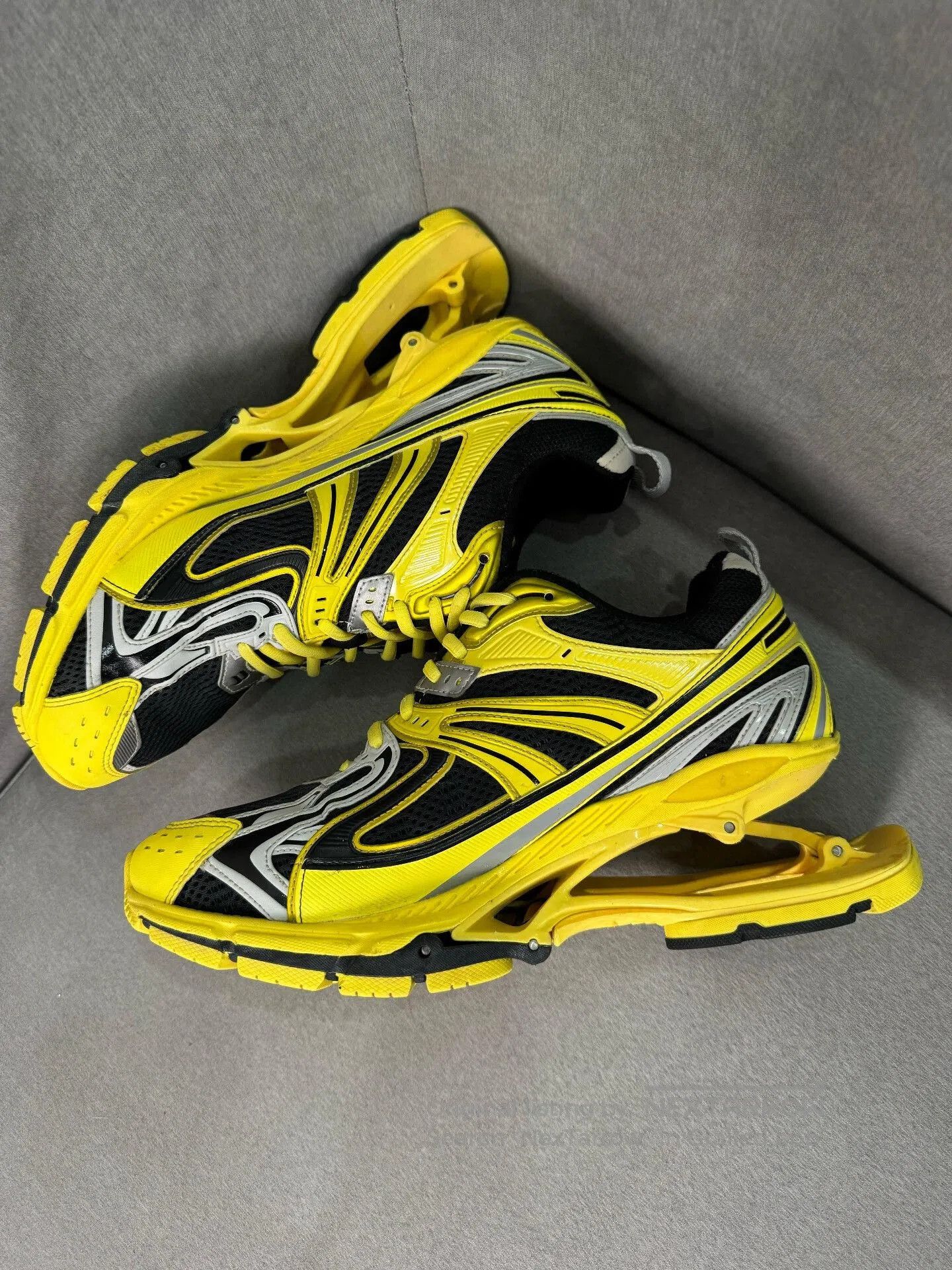 Balenciaga balenciaga xpander black and yellow sneakers. Size US 10 / EU 43 - 4 Thumbnail