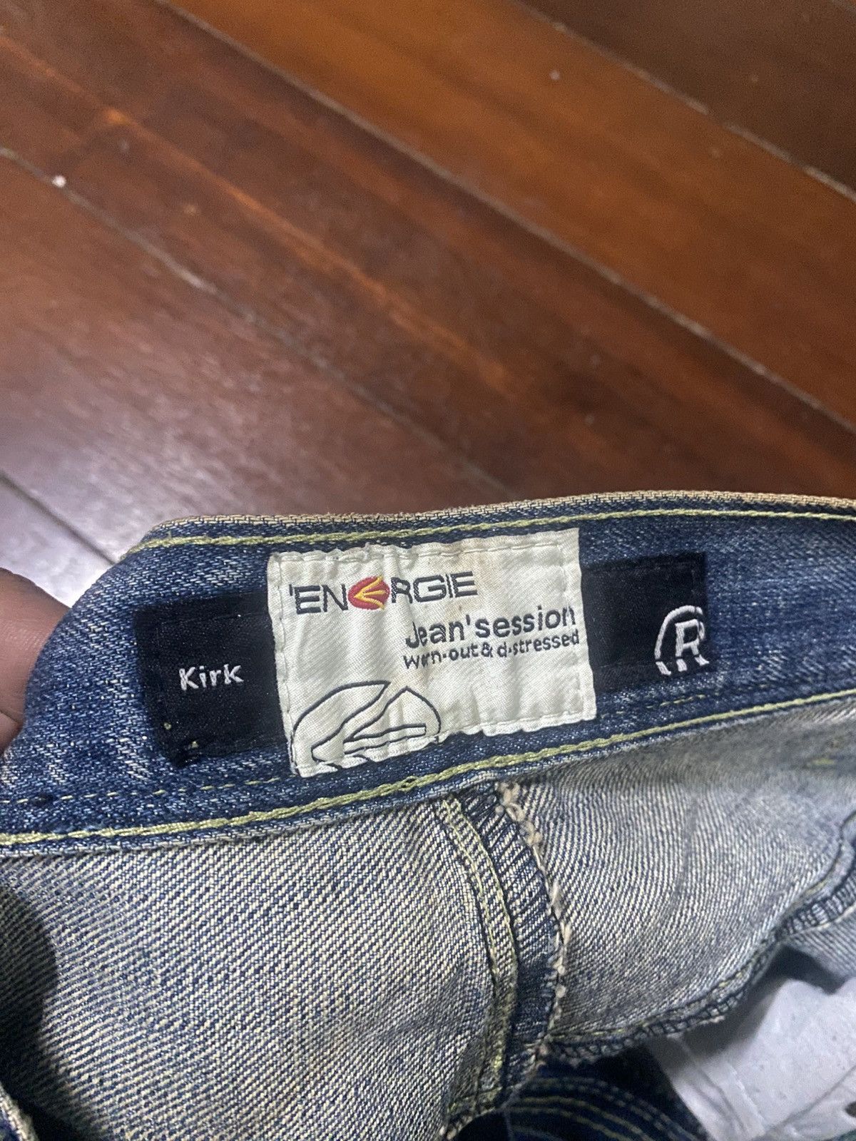 Energie Rare vintage y2k Energie mud wash faded jeans baggy wide Size US 34 / EU 50 - 19 Thumbnail