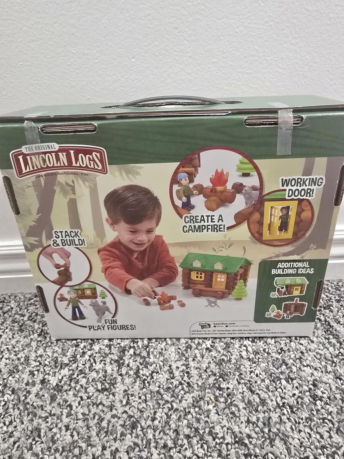 Other Lincoln Logs On The Trail Building Set with 150 + misc logs Size ONE SIZE - 3 Thumbnail