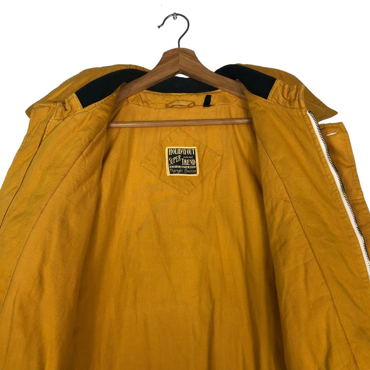 Japanese Brand 🔥VINTAGE BOMBER JACKET BIKER BONDAGE DESIGN HOLIDAYOUT Size US L / EU 52-54 / 3 - 14 Thumbnail