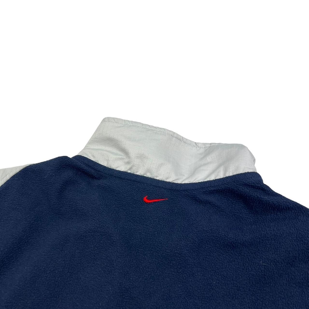 Nike Vintage 2000s Nike TN 1/4 Zip Fleece Jacket - Extra Large Size US XL / EU 56 / 4 - 5 Thumbnail