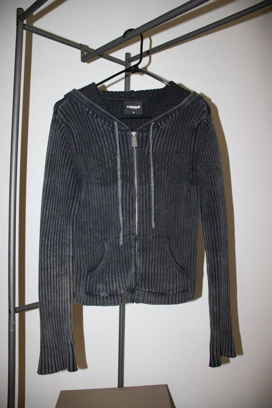 MINGA LONDON WASHED ZIP UP