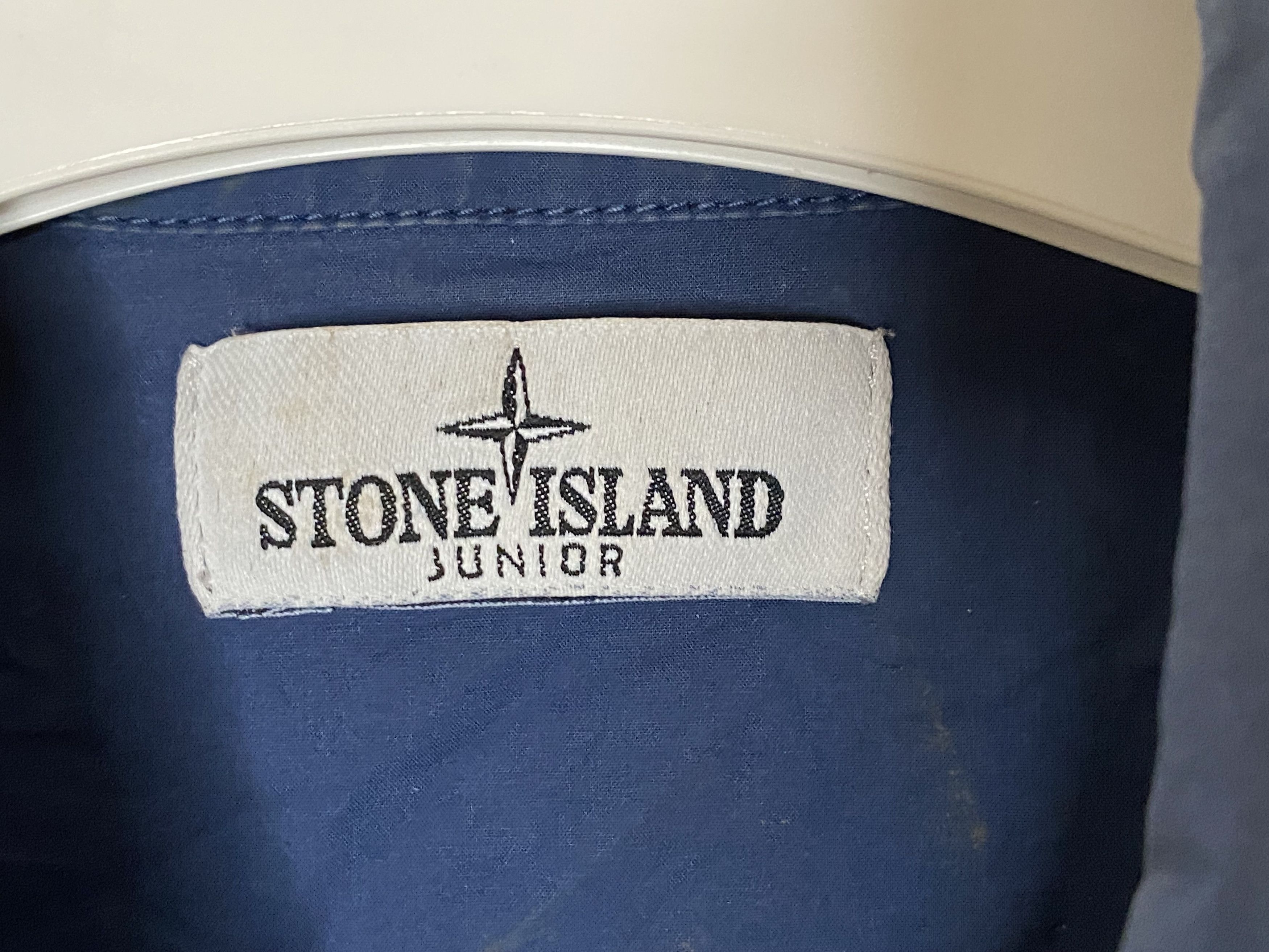Stone Island × Vintage STONE ISLAND JUNIOR NAVY JACKET AGE 14. 170 CM Size US XS / EU 42 / 0 - 4 Thumbnail