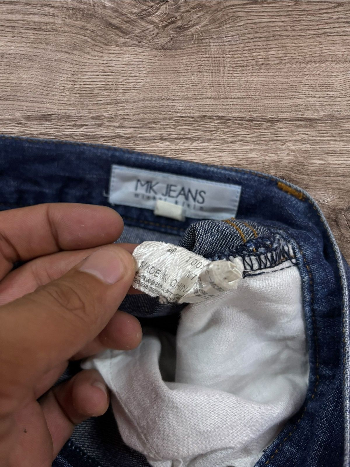 Japanese Brand MK Michel Klein Grunge Flare Jeans Size US 28 / EU 44 - 9 Thumbnail