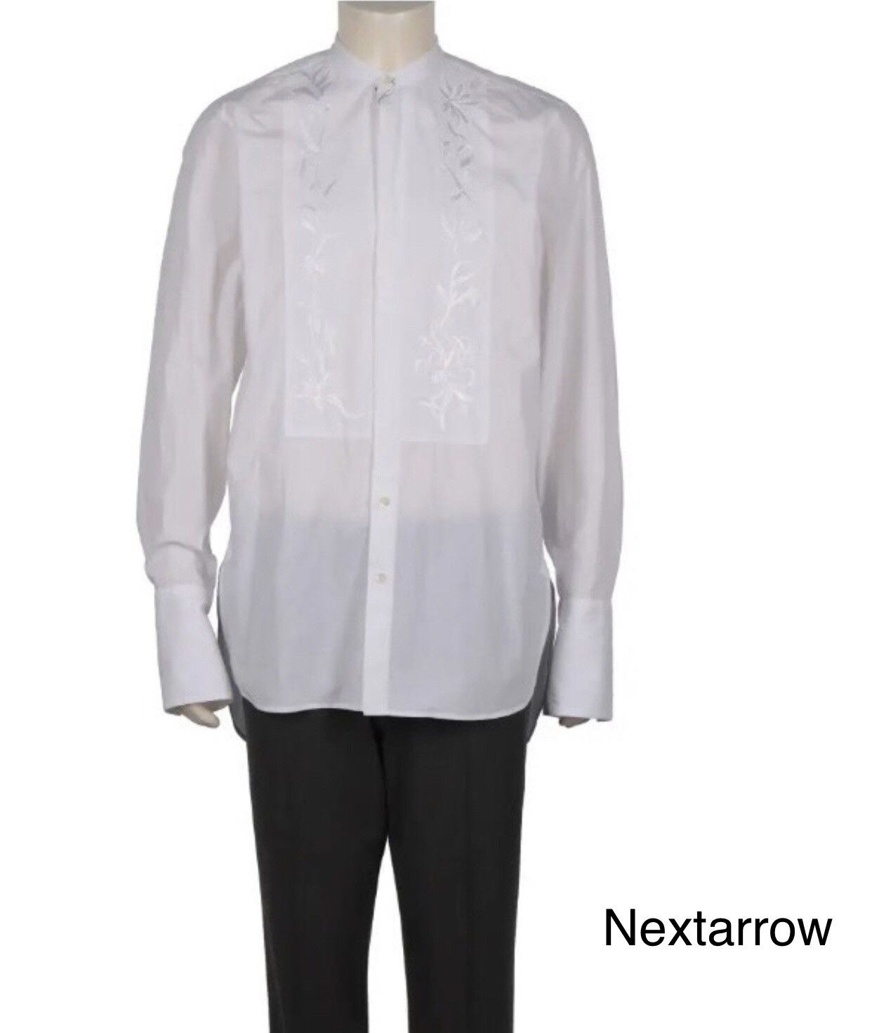 Dries Van Noten Dries van noten Embroidered floral shirt 2412-Nextarrow Size US S / EU 44-46 / 1 - 1 Thumbnail