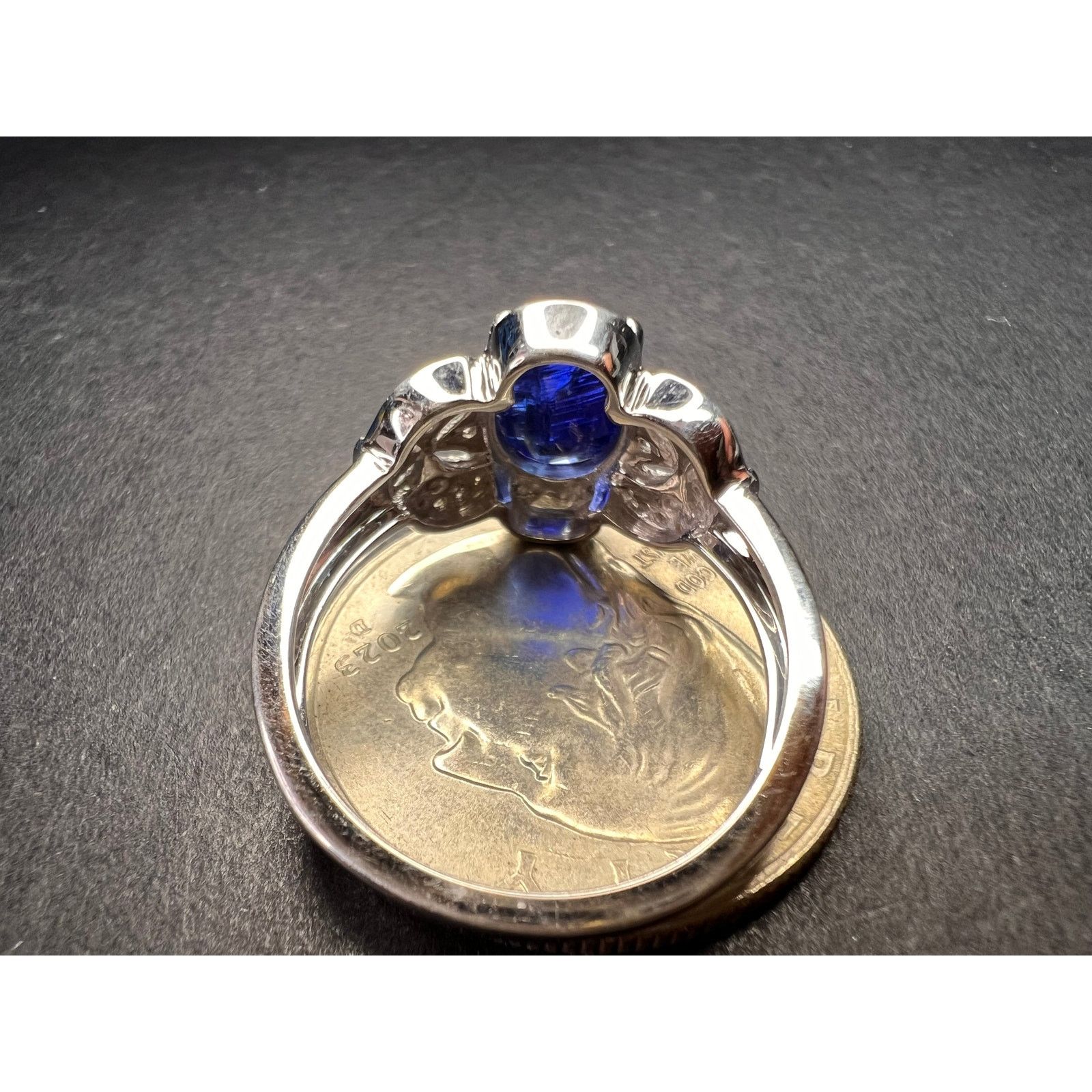 Other NEW Blue kyanite Sterling silver ring size 8 Size ONE SIZE - 4 Thumbnail