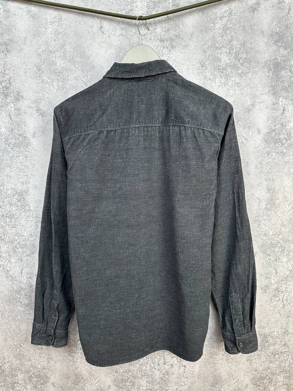 Allsaints AllSaints Lorella LS Shirt Gray Textured Ramskull Logo Size US M / EU 48-50 / 2 - 2 Thumbnail