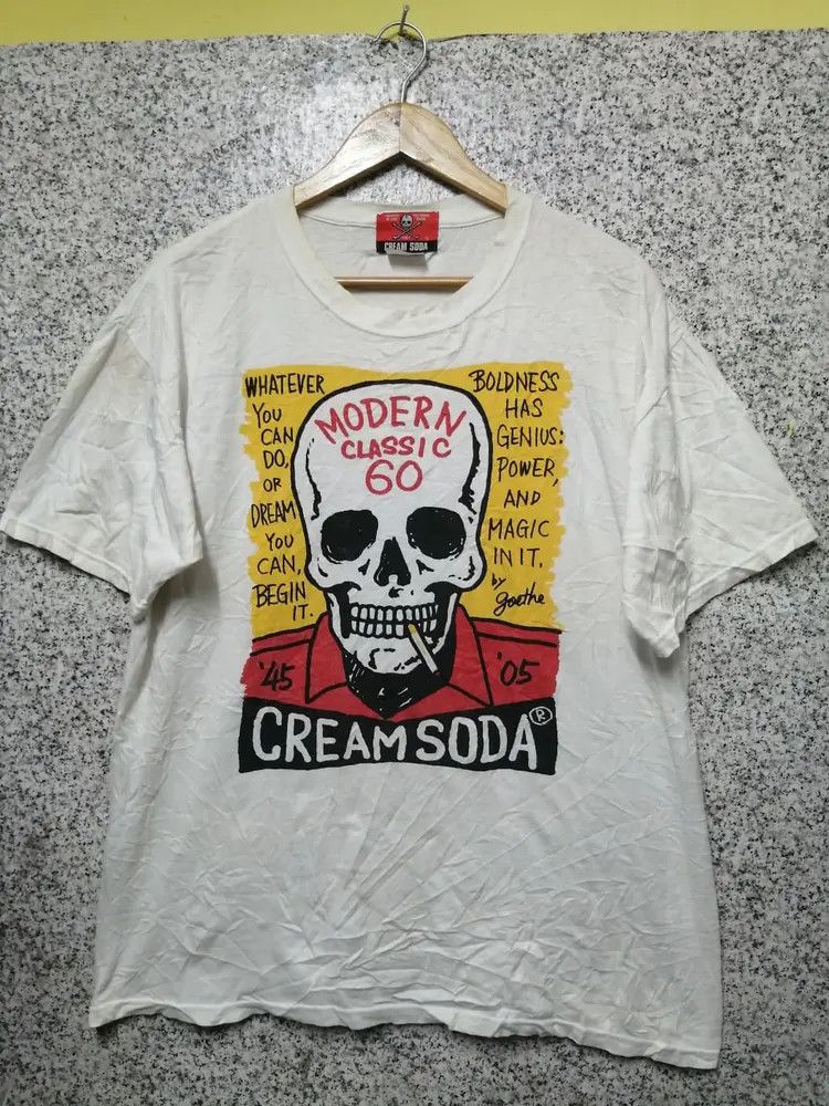 Band Tees × Vintage VINTAGE CREAM SODA MODERN CLASSIC 60 VERY RARE Size US L / EU 52-54 / 3 - 1 Thumbnail