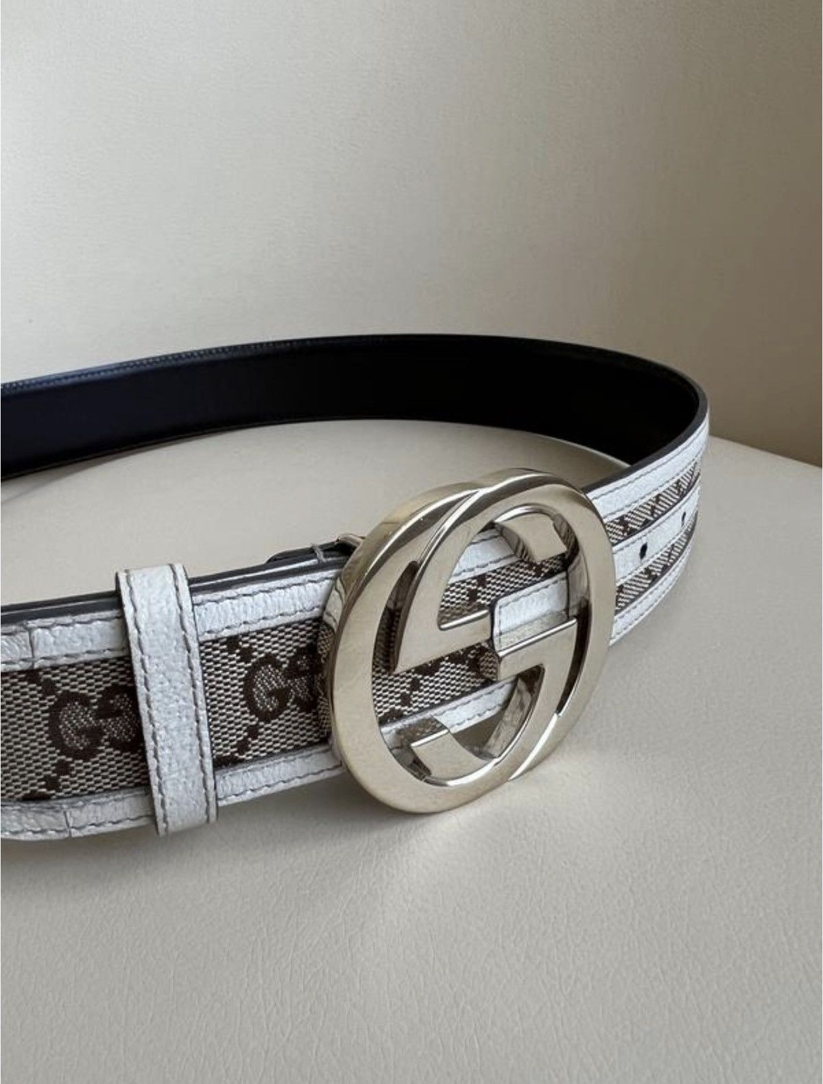 Gucci GUCCI by Tom Ford Monogram GG Buckle Belt Demna nettspend 32 Size ONE SIZE - 5 Thumbnail