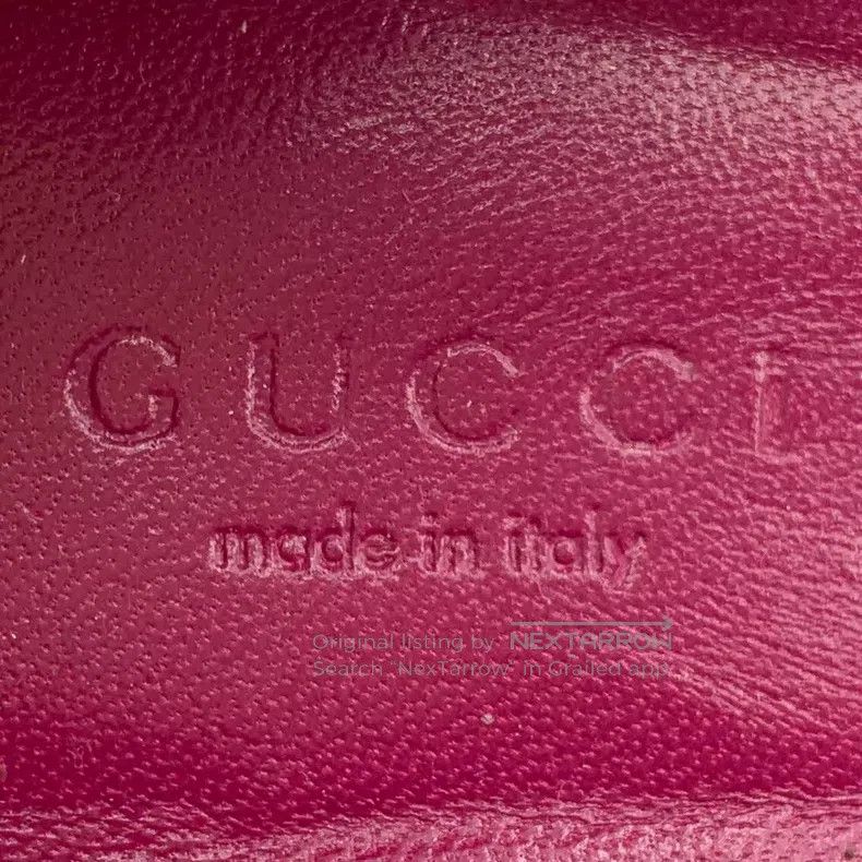 Gucci Gucci Rose pink leather pointed toe thin heel high heels Size US 8 / IT 38 - 7 Thumbnail