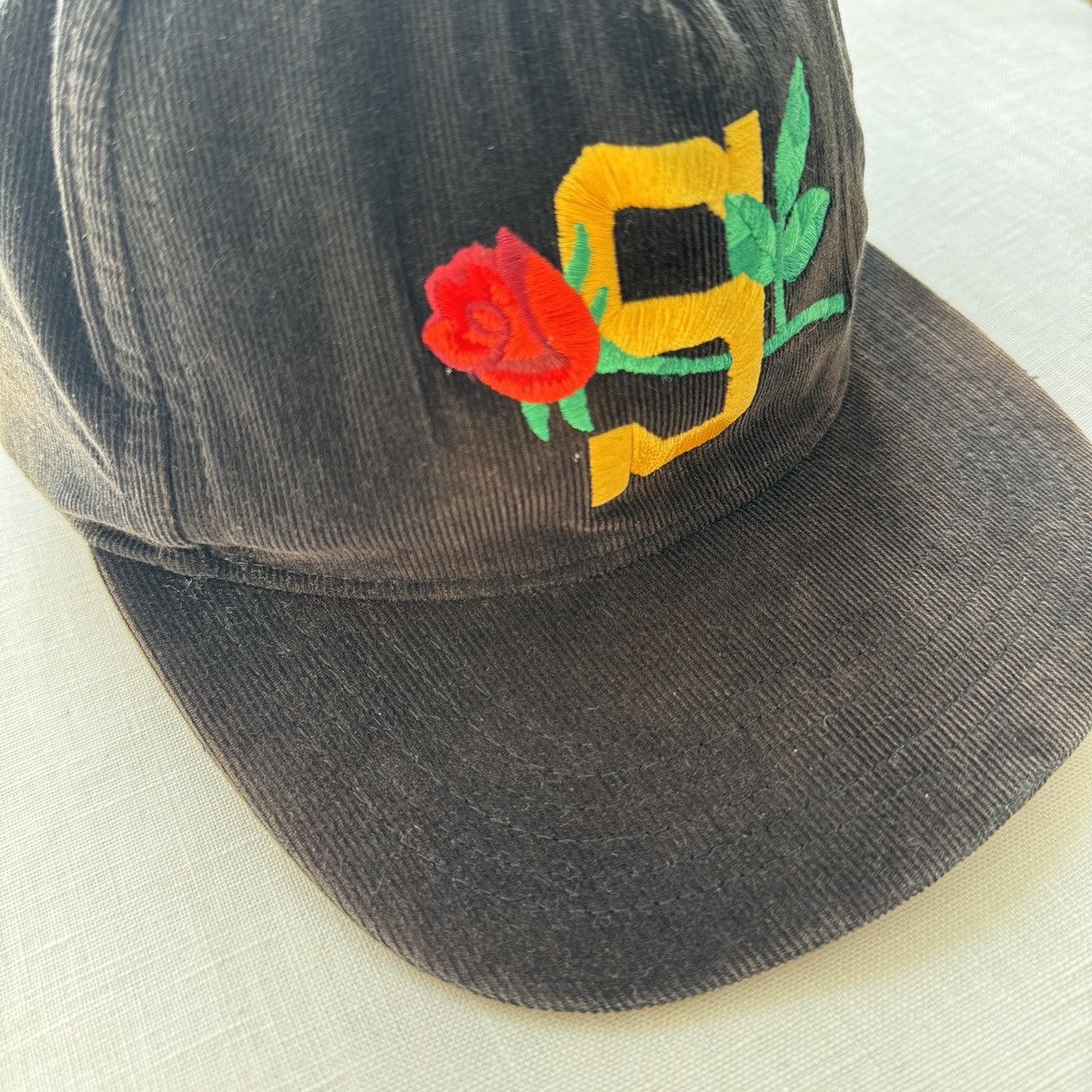 Supreme Supreme Rose 5 Panel Black Snapback SS15 Size ONE SIZE - 7 Thumbnail