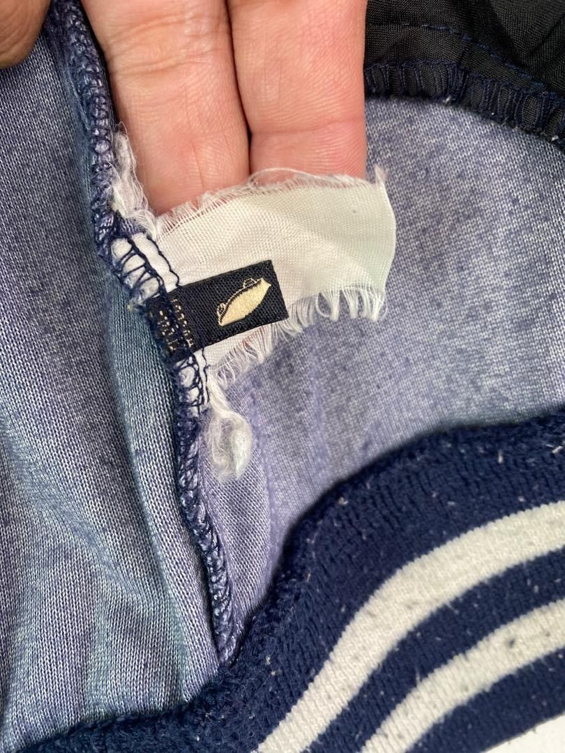 Vans × Vintage Rare Y2K Vans light velvet varsity style jacket Size US M / EU 48-50 / 2 - 6 Thumbnail