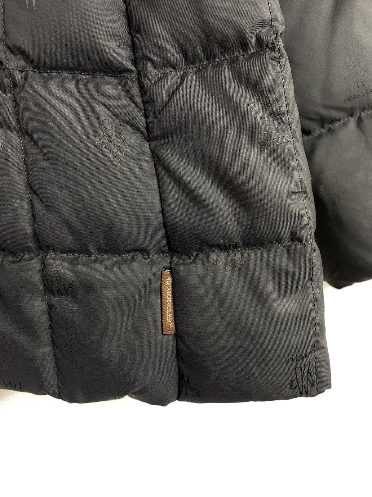Moncler Moncler vintage multilogo monogram quilted down jacket Size S / US 4 / IT 40 - 8 Thumbnail