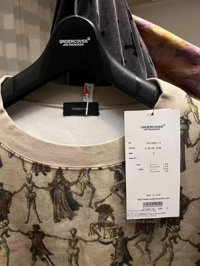 Undercover Undercover 17AW Dance of Death hoodie. Size US L / EU 52-54 / 3 - 2 Thumbnail