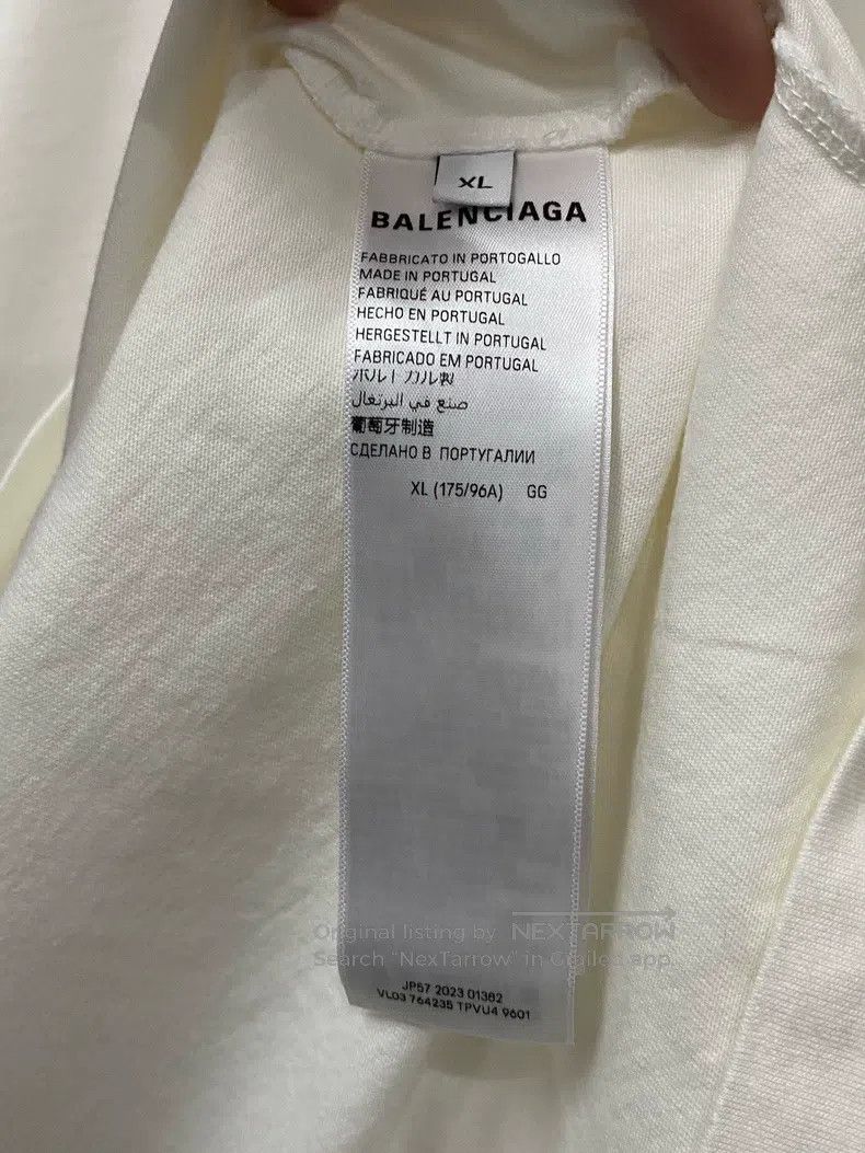 Balenciaga Balenciaga Graffiti Logo Short Sleeve Size US XL / EU 56 / 4 - 8 Thumbnail