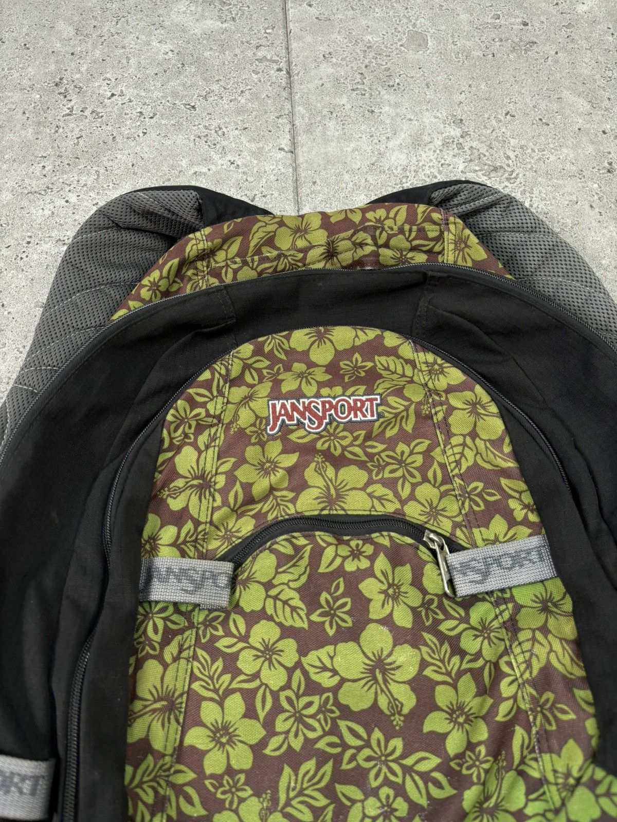 Jansport × Japanese Brand × Vintage Crazy RARE Camo Backpack JanSport Japan Style 2000s Vintage Size ONE SIZE - 3 Thumbnail
