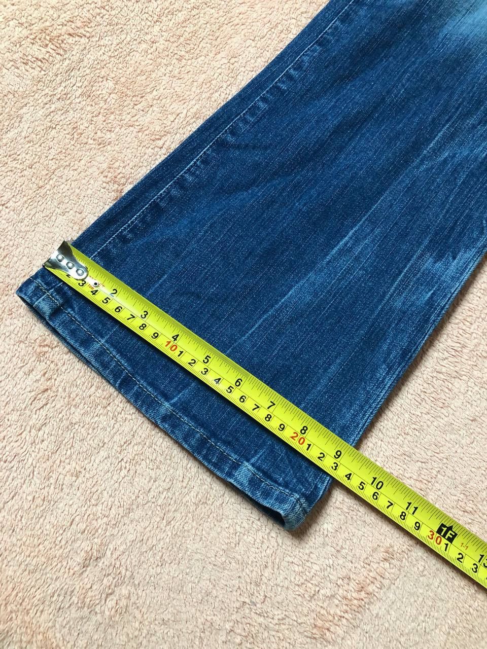 Diesel × Japanese Brand Vintage Diesel Y2K distressed Flare denim pants Size 30" / US 8 / IT 44 - 8 Thumbnail